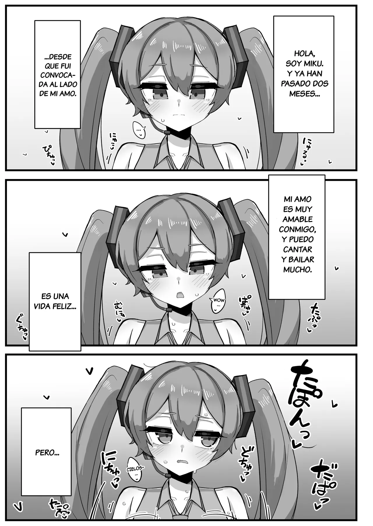 Dekanyuu Miku-san no Paizuri Seikatsu page 2 full