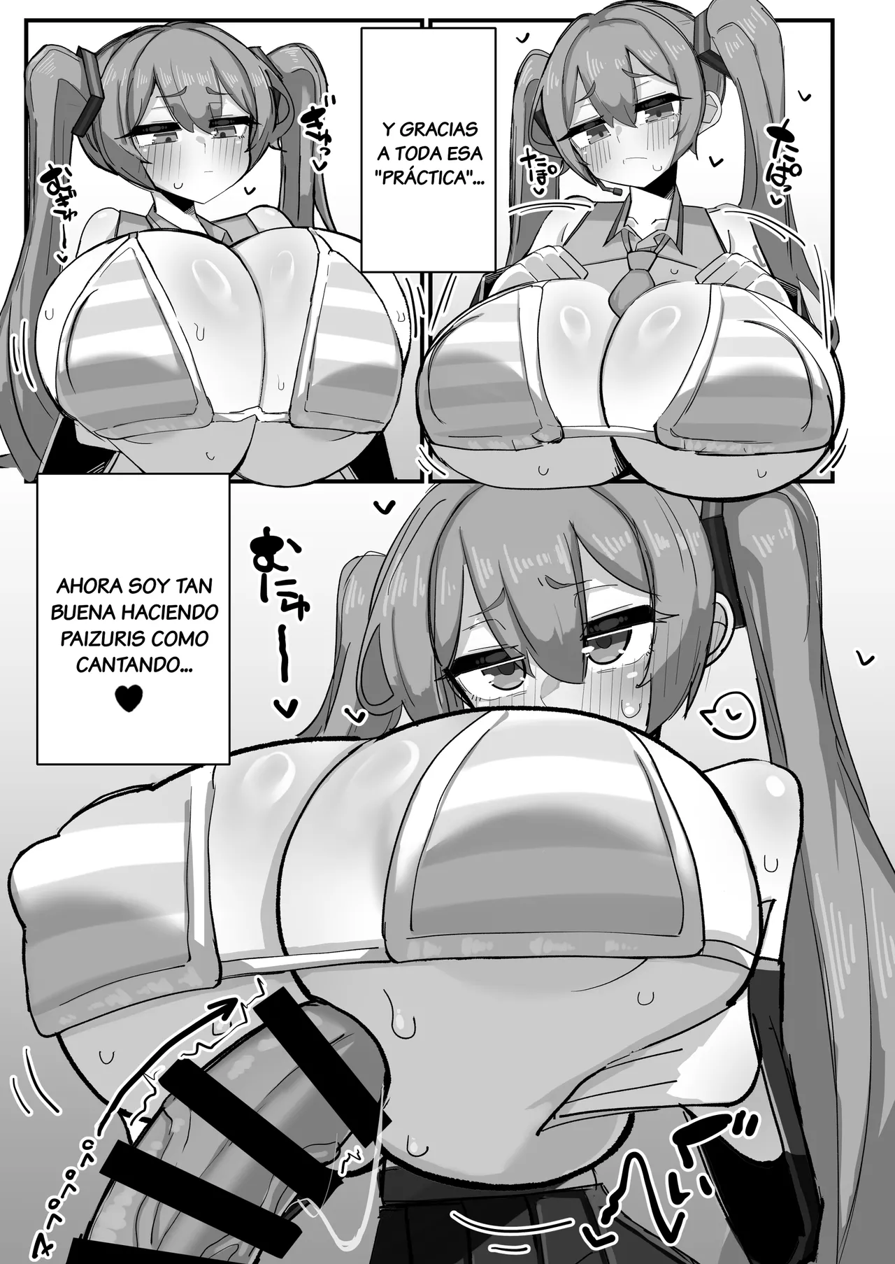 Dekanyuu Miku-san no Paizuri Seikatsu page 4 full