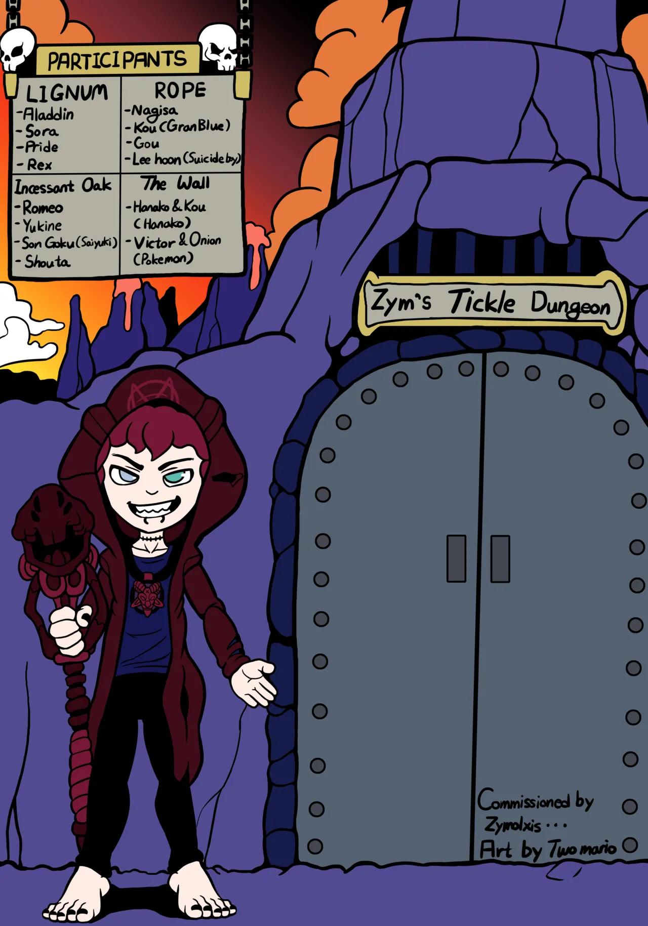 Zym's Tickle Dungeon page 1 full
