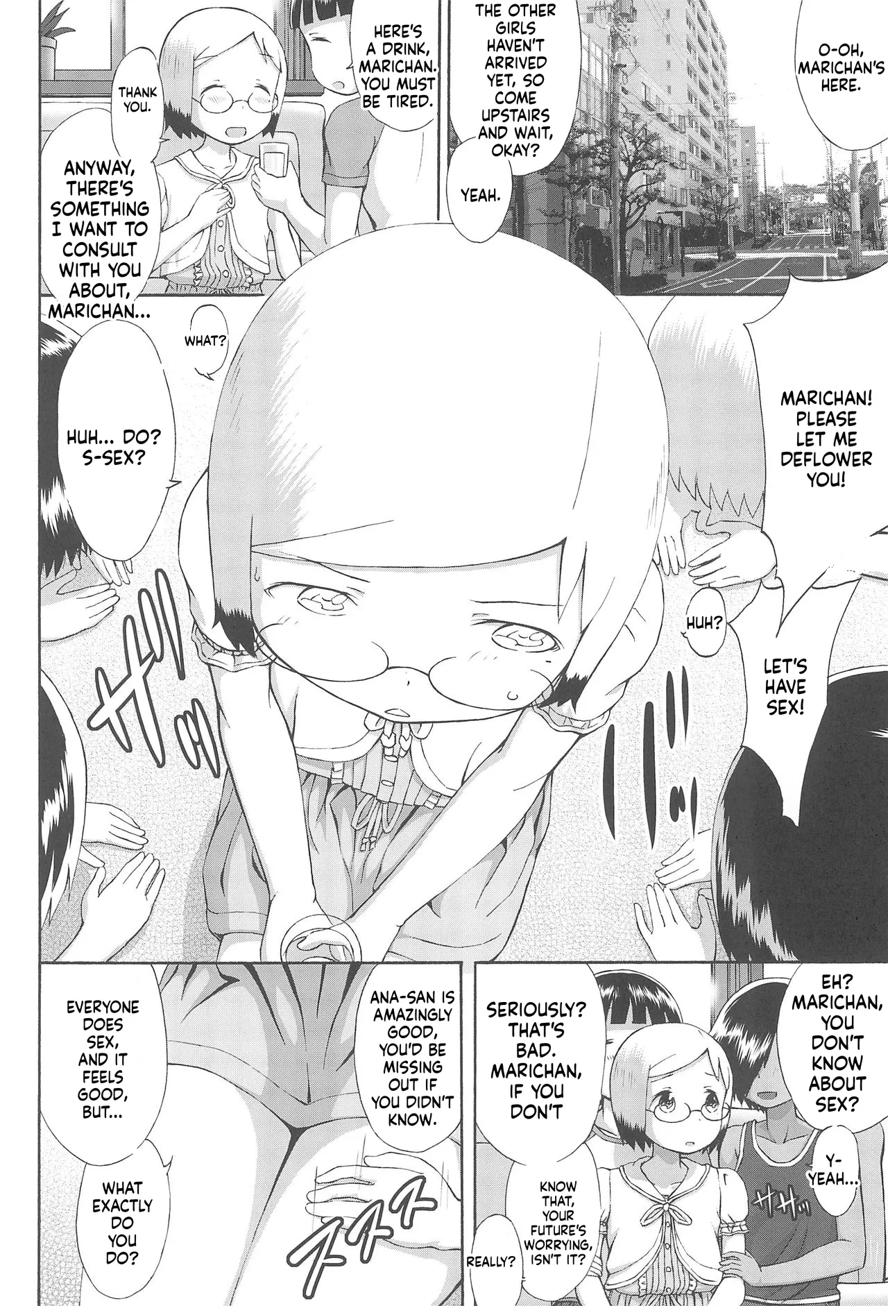 Mashimaro ism Matsuri-chan to Asobou page 6 full