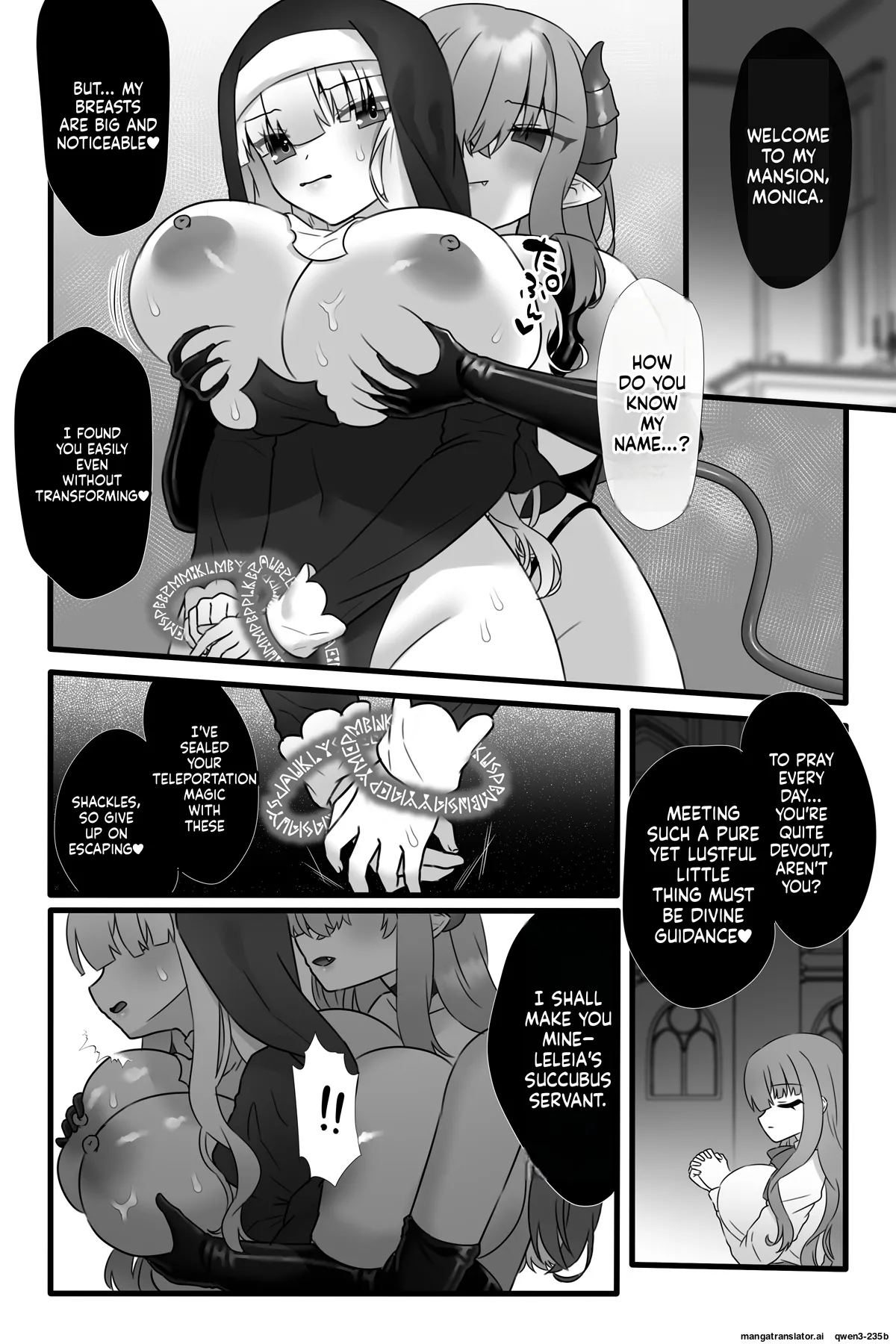 Mahou Shoujo Akushoku 4 ~Futanari Kaizou Inmaka Choukyou~ page 8 full