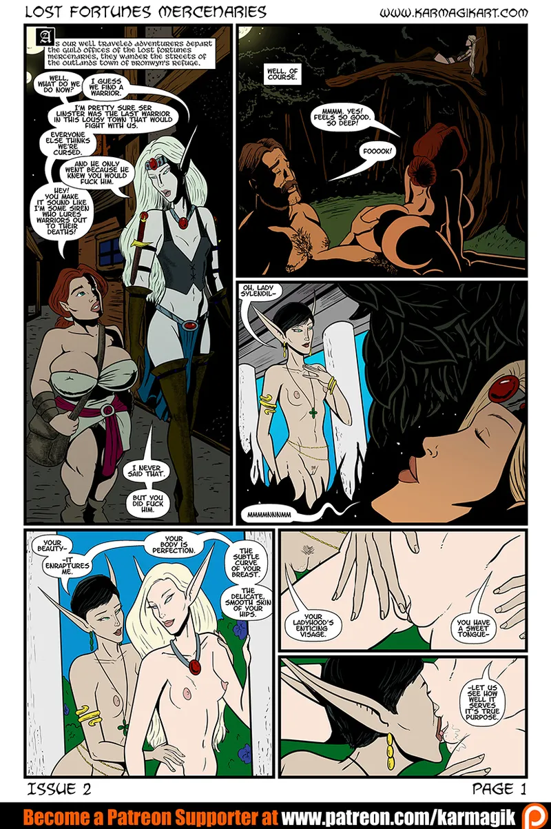 Lost Fortunes Mercenaries #1-5 page 11 full