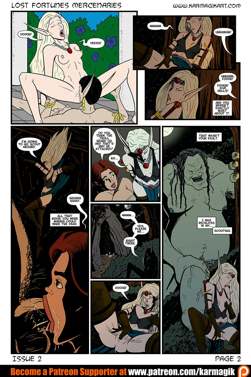Lost Fortunes Mercenaries #1-5 page 12 full