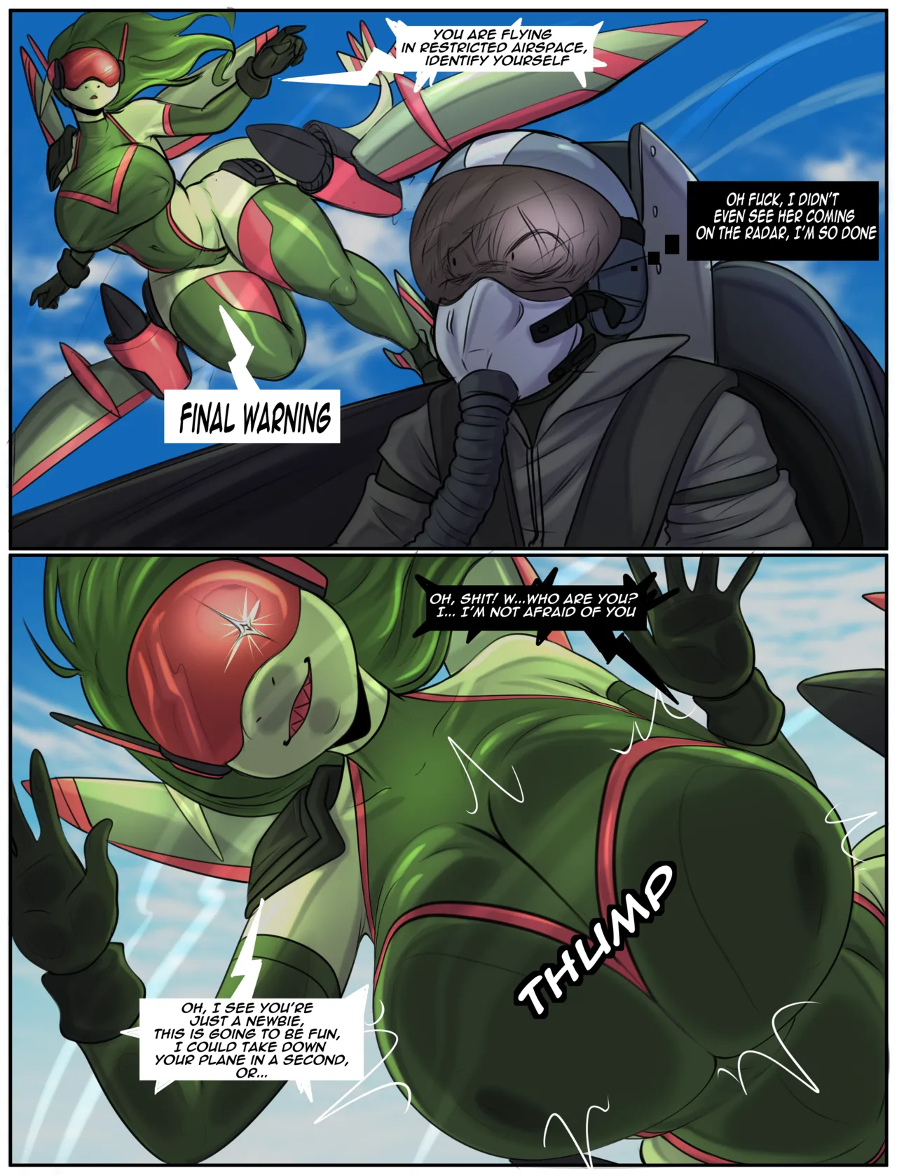 Flygon~ Dogfight & Wild Diplomacy page 1 full