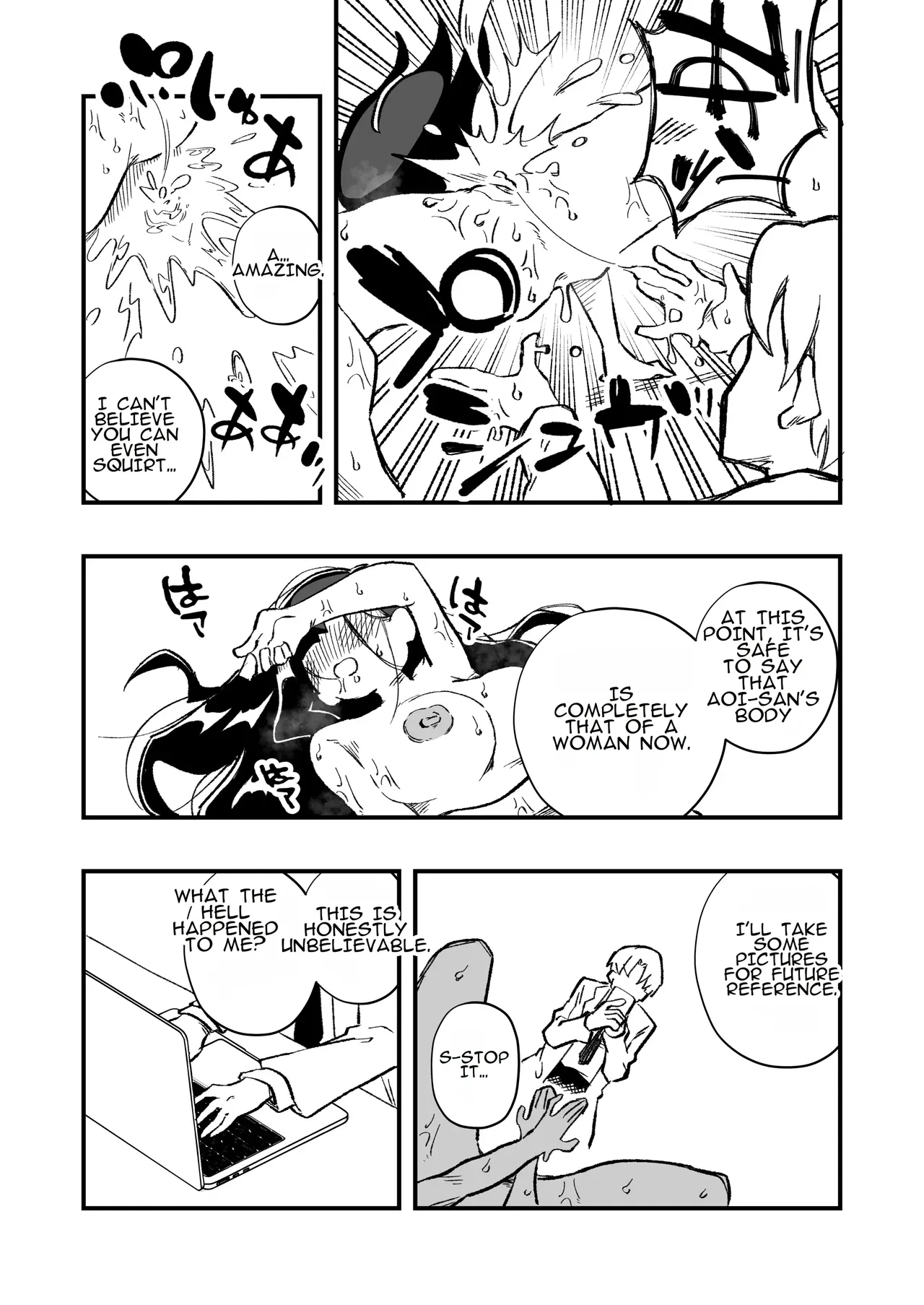 Nyotaika → Otto Shikkaku Uwaki Aite to no Dorei Musume e | Gender Swap → Disqualified as a Husband: Turned into a Slave Girl for His Wife's Lover page 11 full
