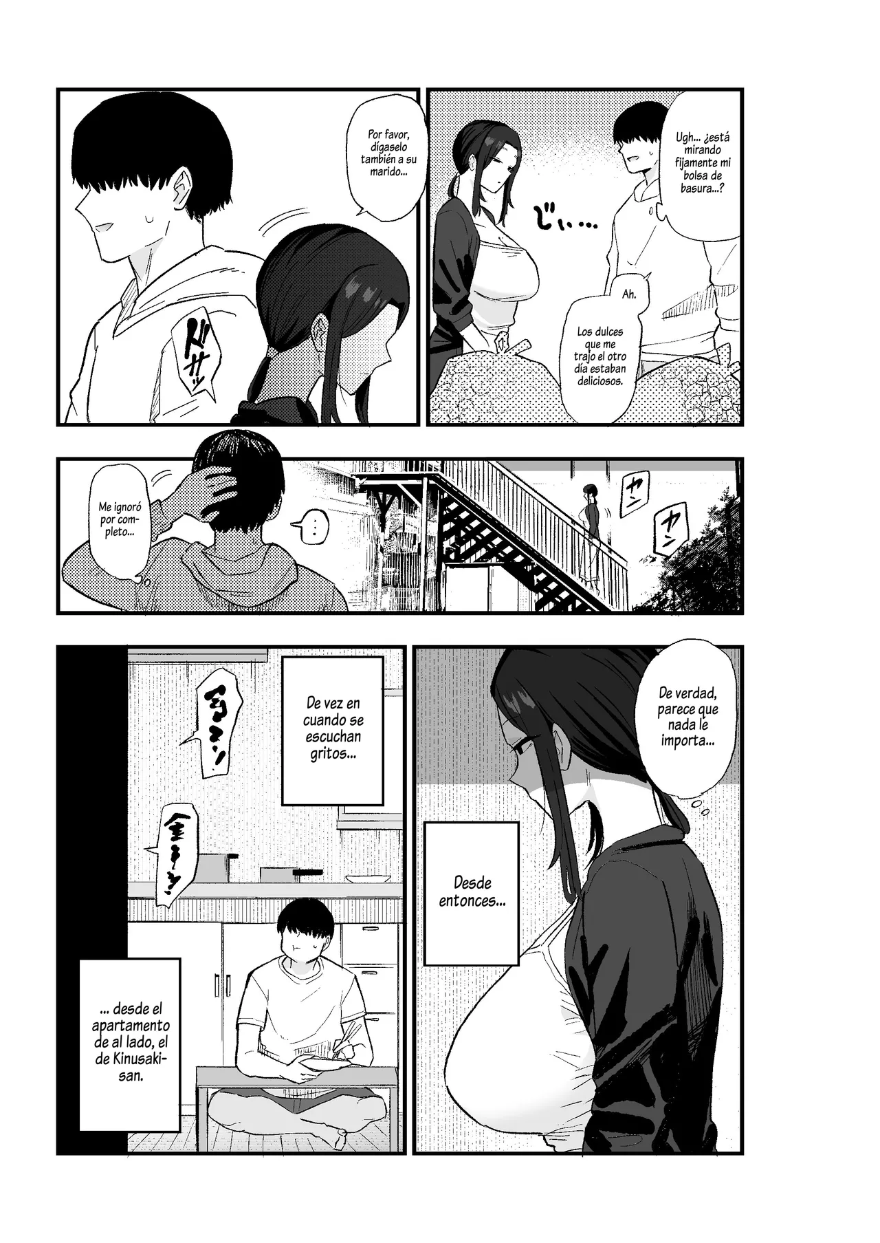 Taihai Tsuma׃ Taihaikei Hitotsuma o Yachin Kawari ni Koki Tsukaeru Hanashi｜Esposa Decadente׃ Una Historia sobre una Decadente Mujer Casada que Puede Ser Usada Sexualmente como Pago del Alquiler page 8 full