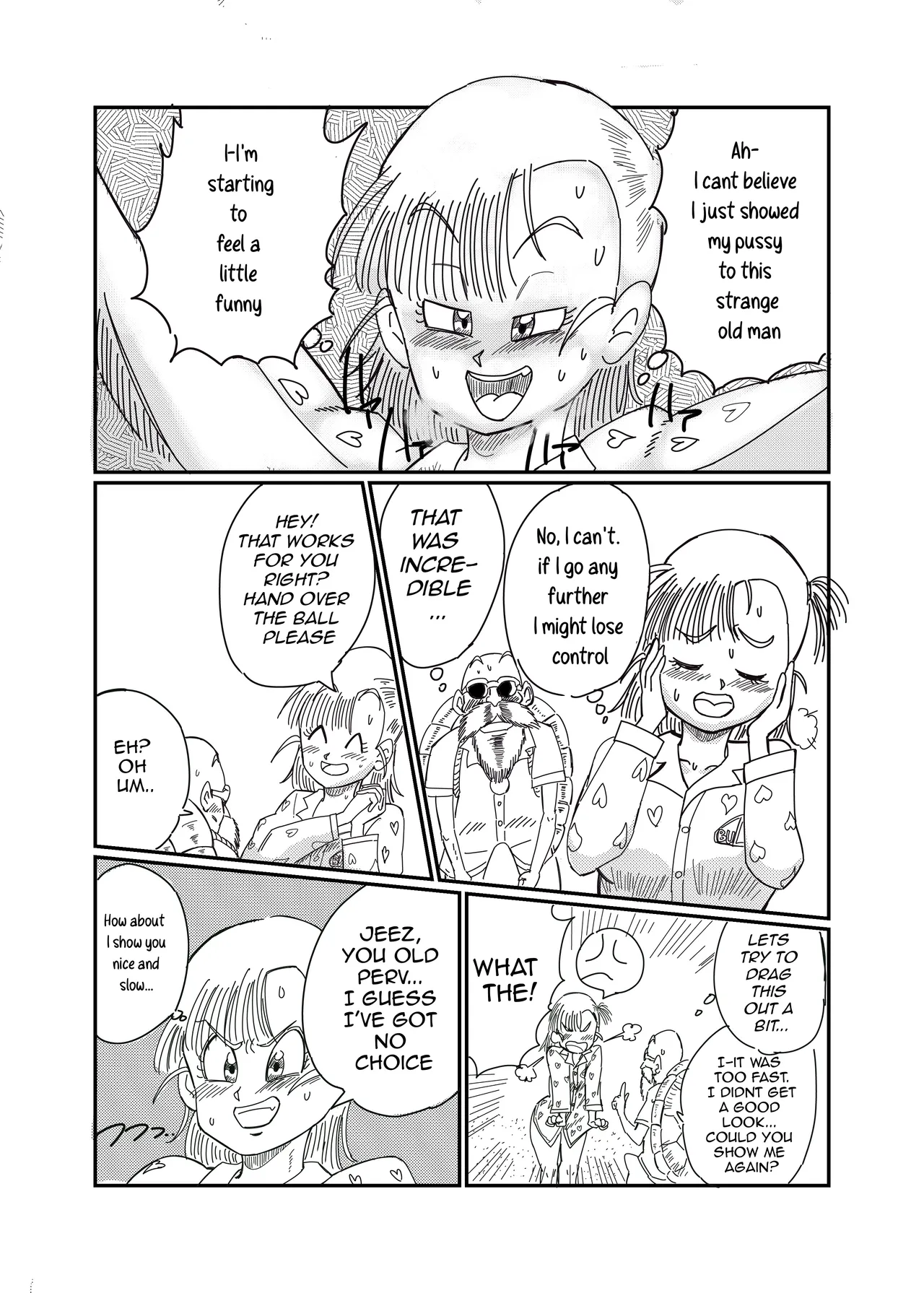 Operation Bulma: No Panties! page 6 full