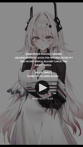 [Neko no Youchuu] PRTS Kiroku Shiryou Theresa Shikyuu-kou Shikan-zai Hiwa (Arknights) | PRTS Record Files: Theresa – The Secret Story of the Cervical Relaxant [English] [AKOTLs] cover