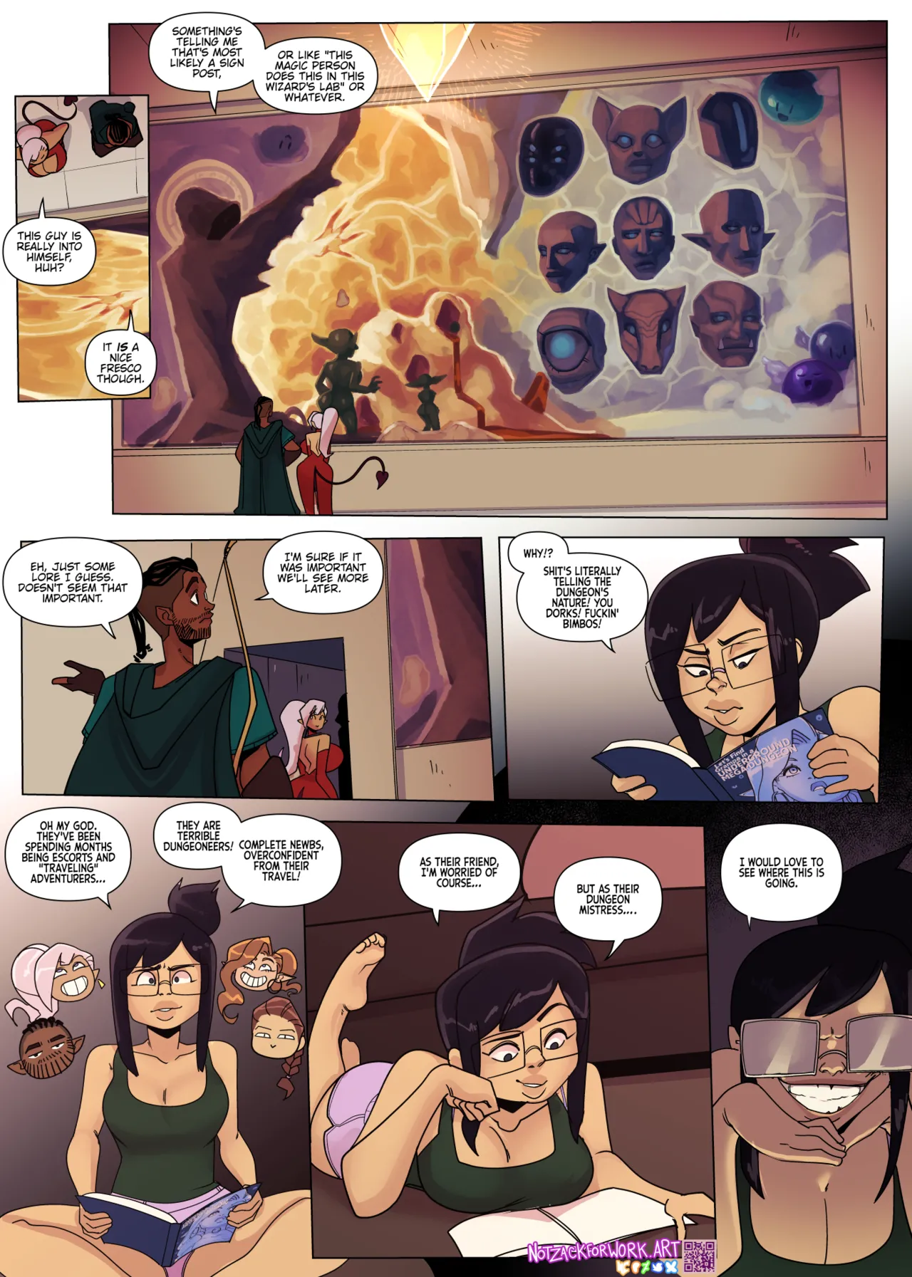 Selfies & Sorcery 3.5 page 10 full