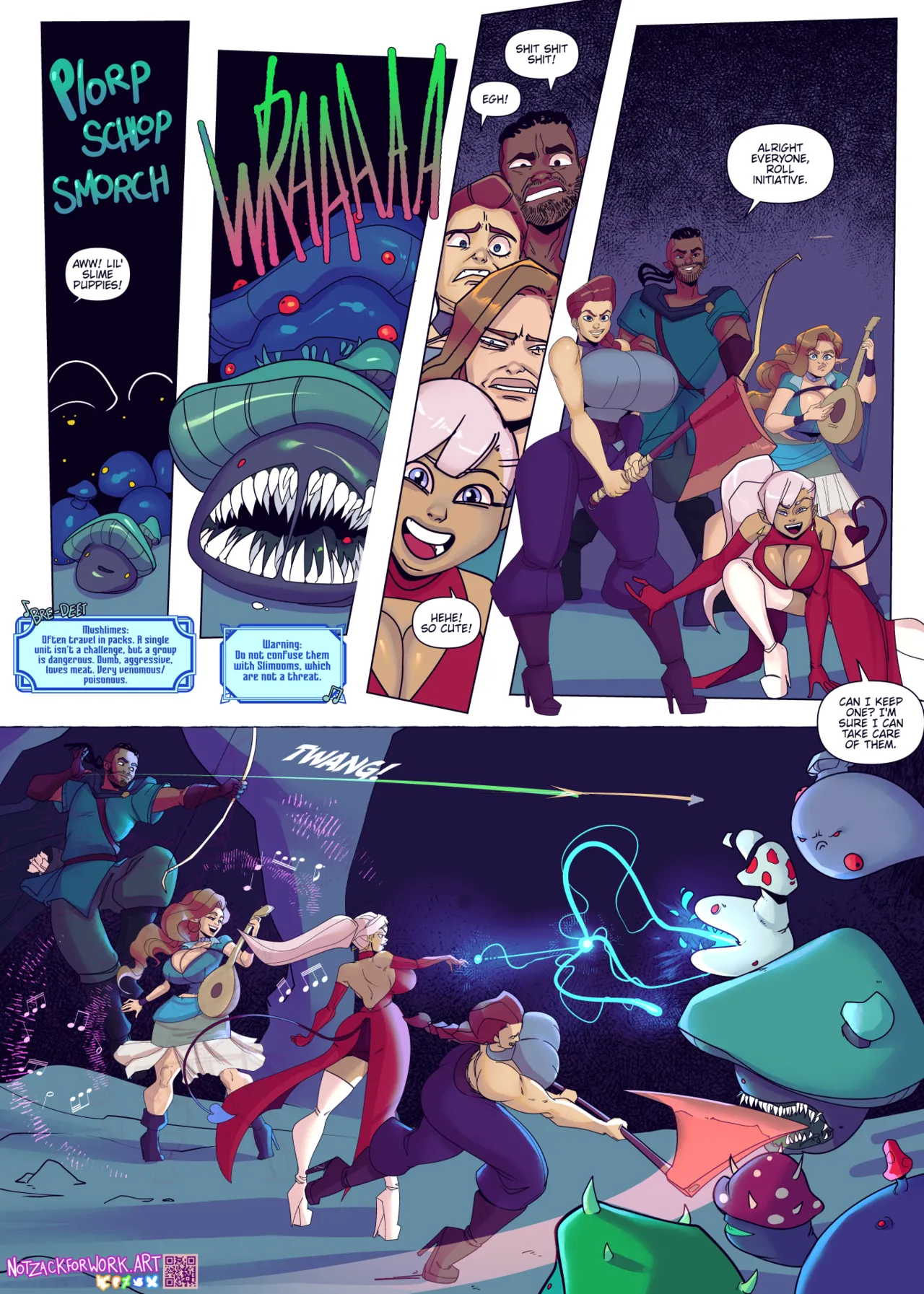 Selfies & Sorcery 3.5 page 12 full