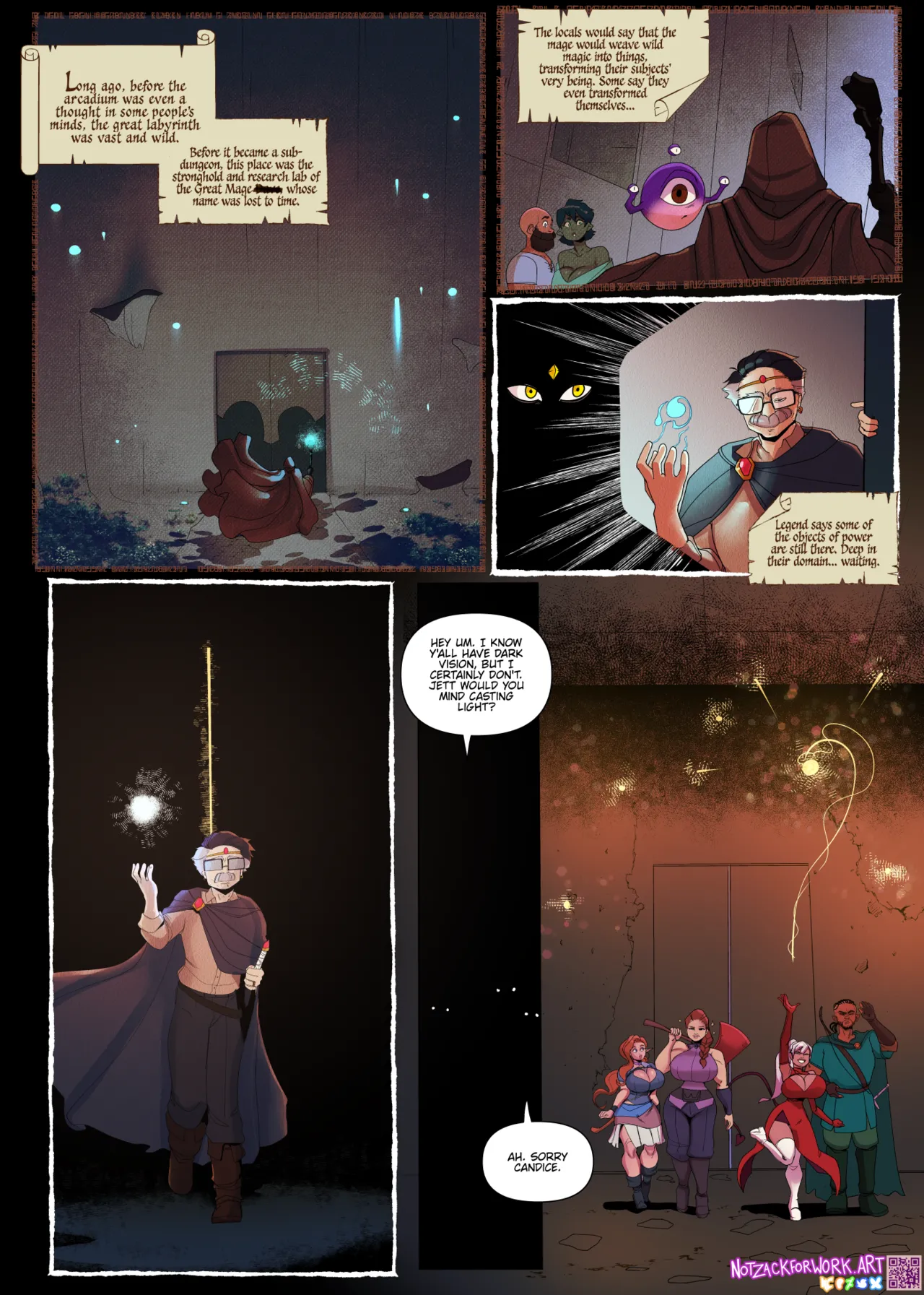 Selfies & Sorcery 3.5 page 5 full