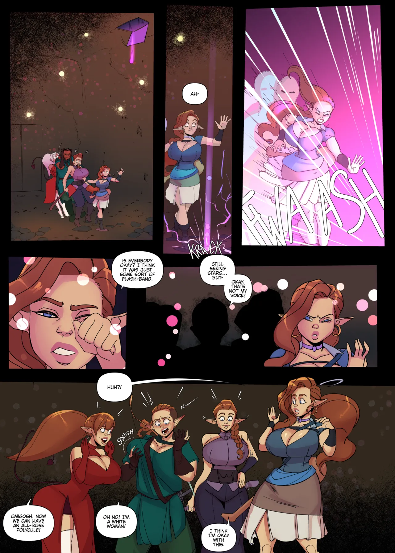 Selfies & Sorcery 3.5 page 7 full