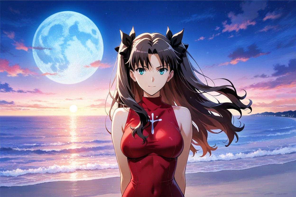 Rin Tohsaka From Fate/Stay Night - Tentacles Opening page 6 full