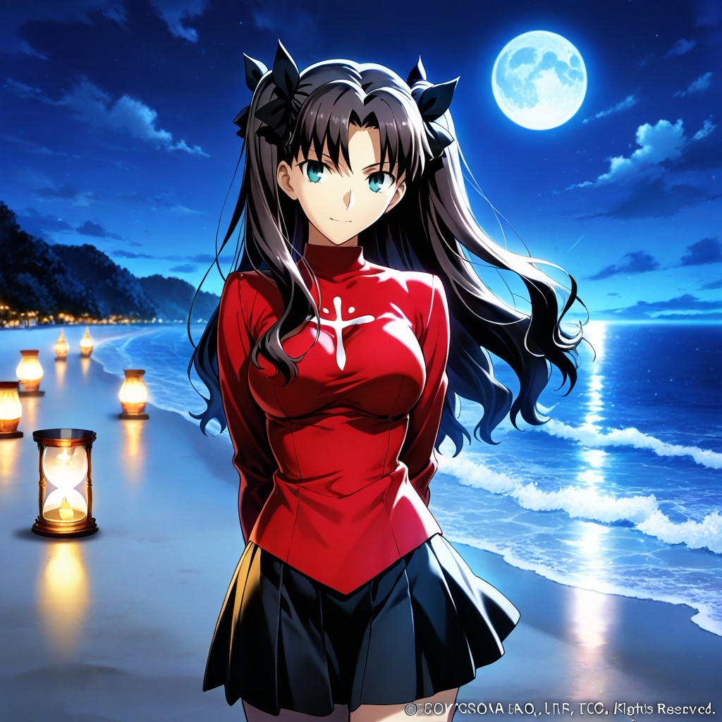 Rin Tohsaka From Fate/Stay Night - Tentacles Opening page 9 full