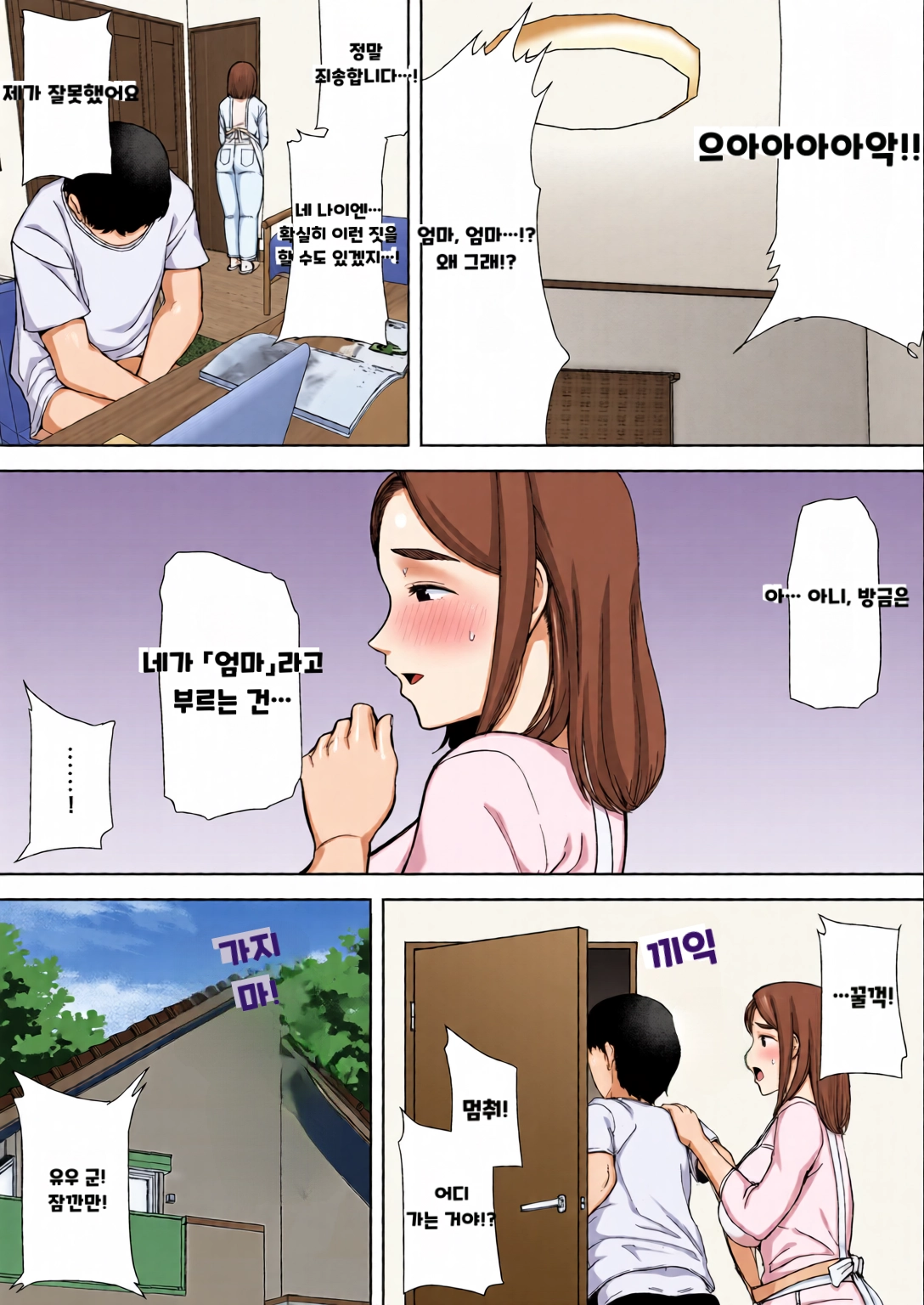 내 엄마이자 내가 좋아하는 사람 칼라 효과음 풀 번역 page 12 full