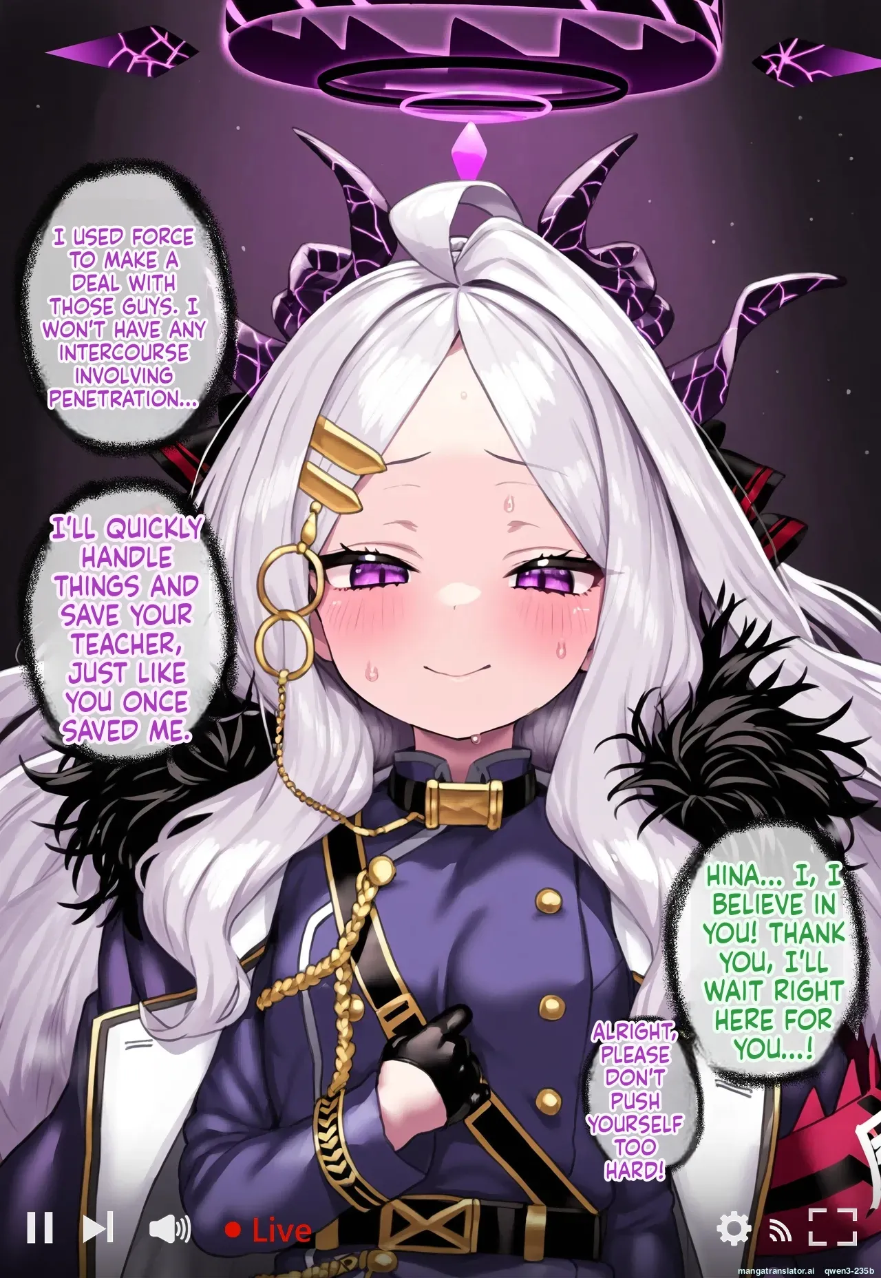 Corruption Files IF Route - Hina and the Black Man's Sexual Showdown page 12 full