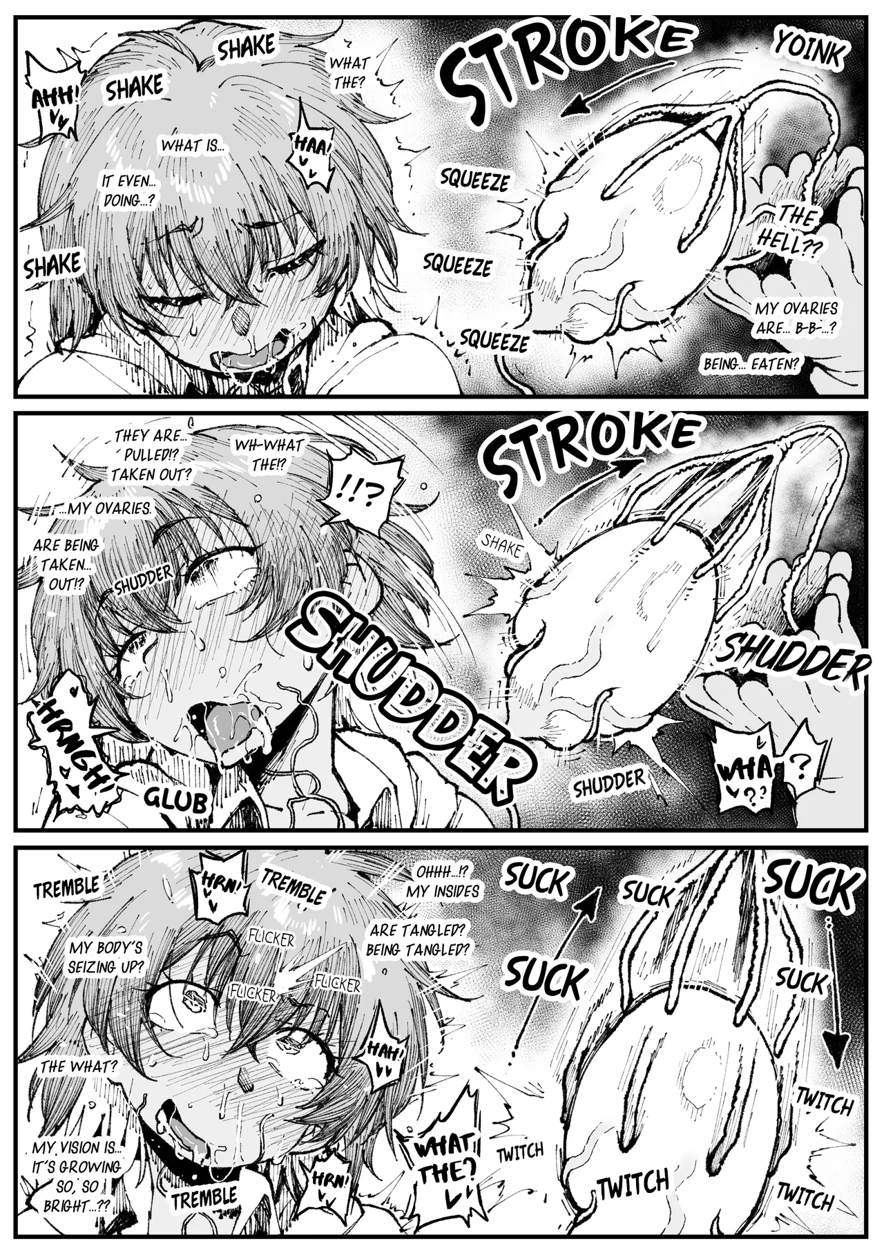 Aki gets defeated by a weak insect page 6 full