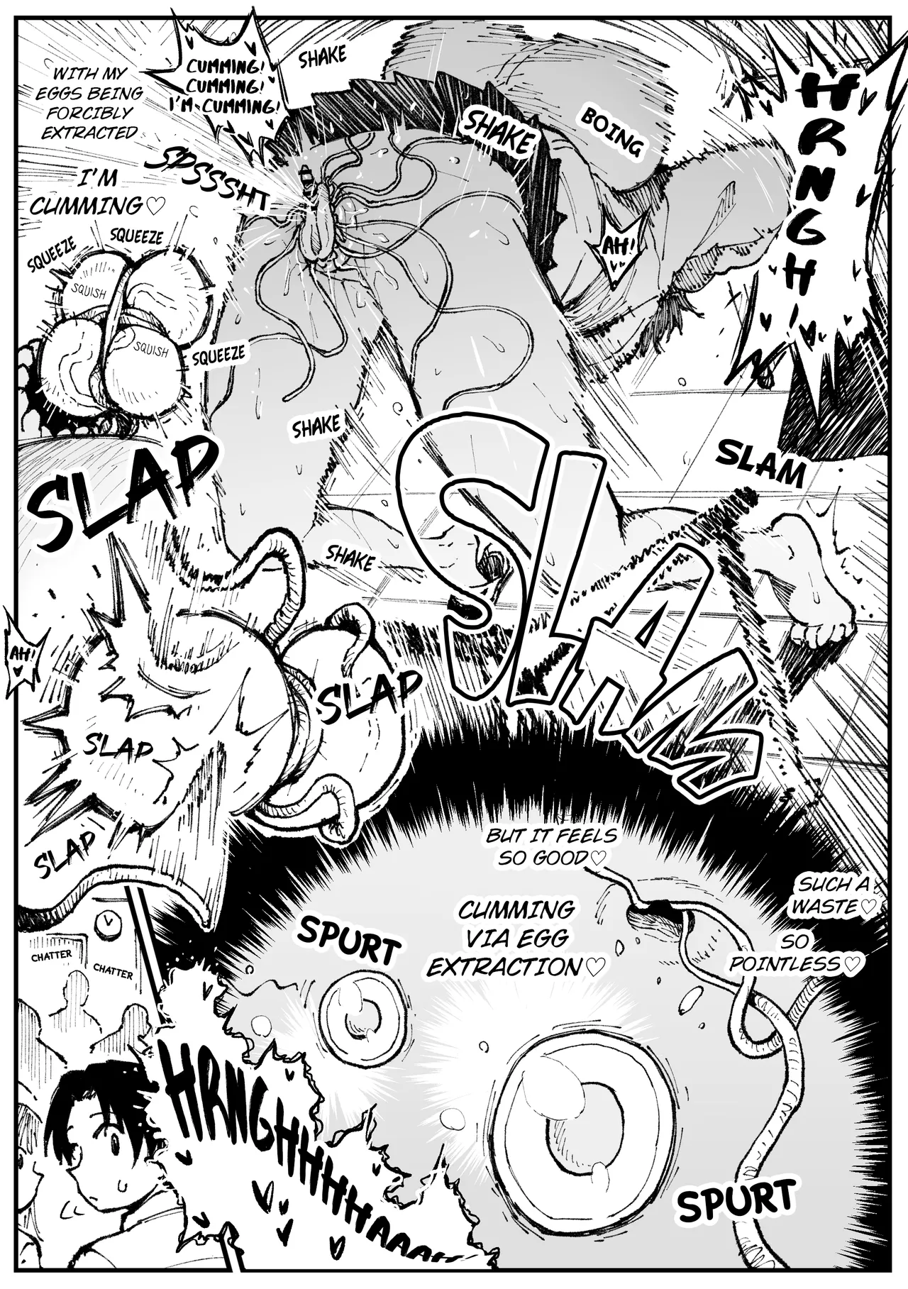 Aki gets defeated by a weak insect page 8 full
