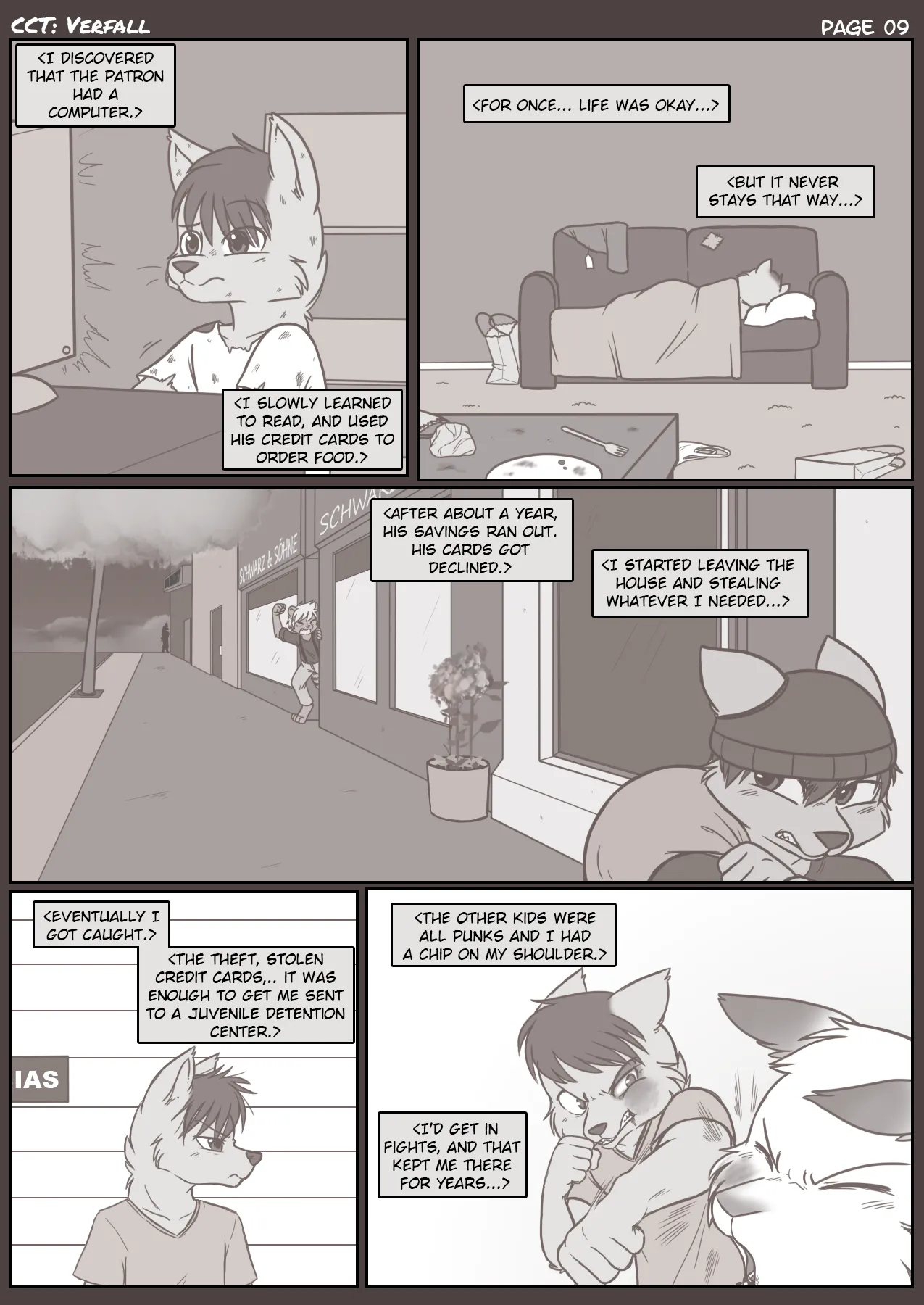 Cynosure City Tails - Chapter 3: Verfall page 10 full