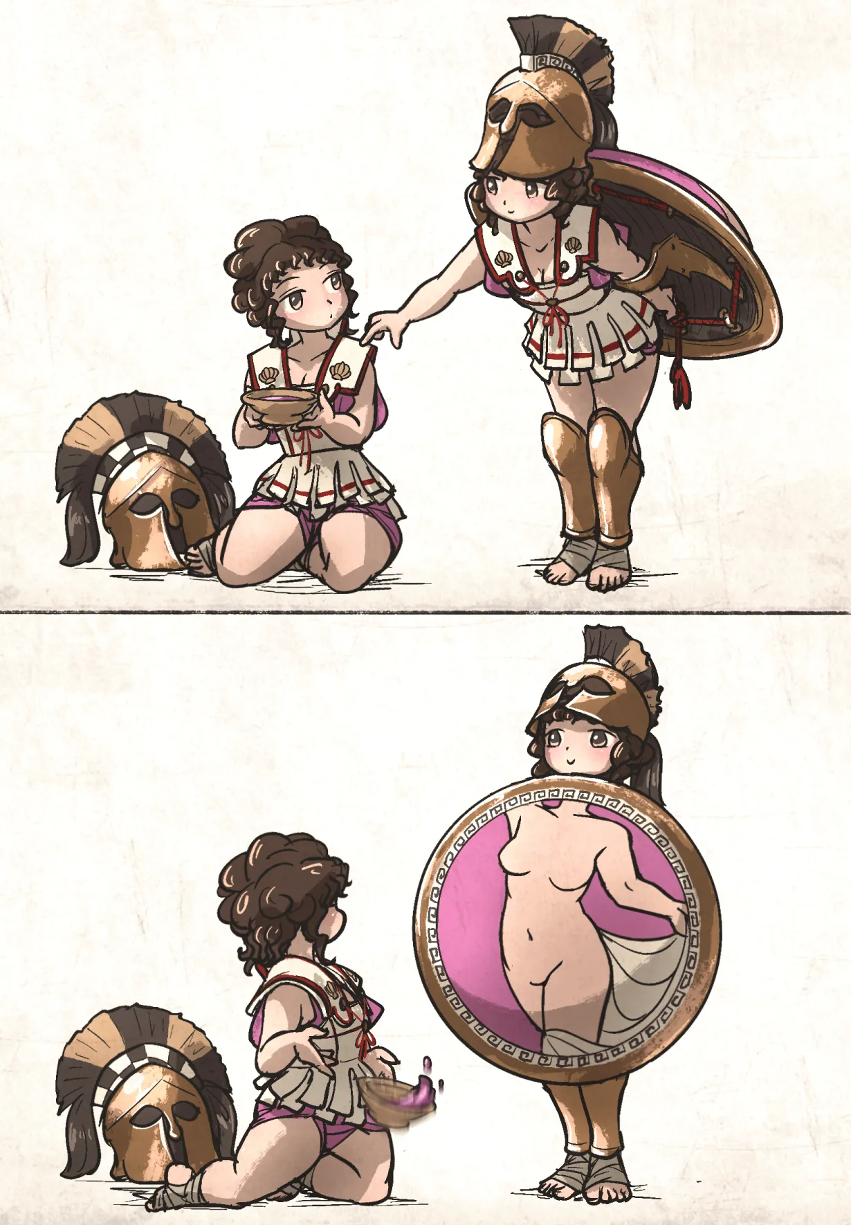 Minoan & Hoplite Waifus page 4 full