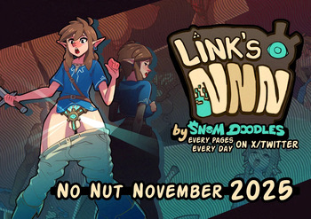 [Snom Doodles] Link's No Nut November 2025 (The Legend of Zelda) [Ru] cover