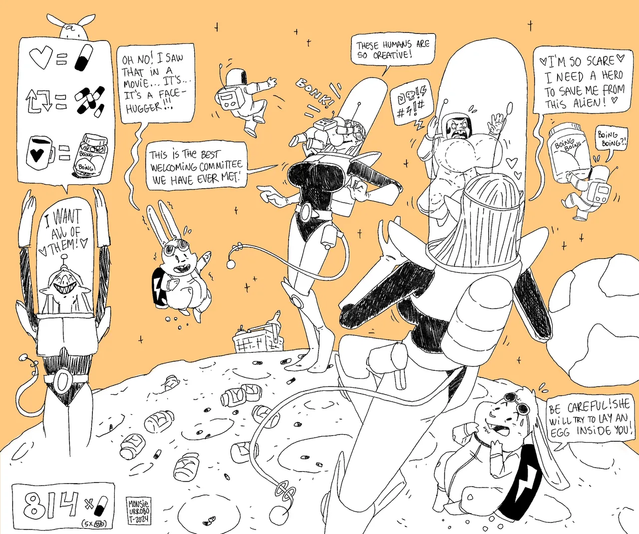 - The Alien page 4 full