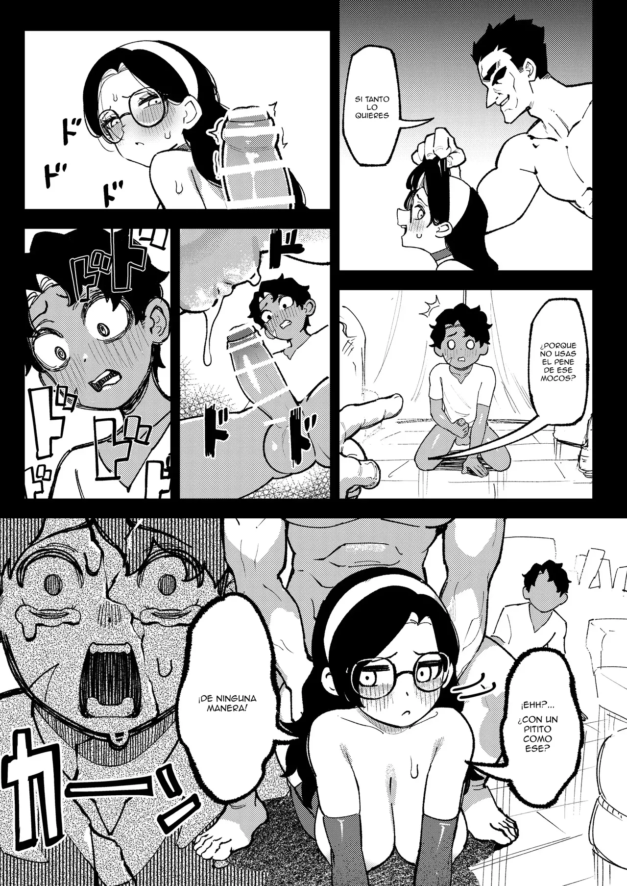 Shota Gaki no Mae de One o Buchiokasu 02｜Violar Brutalmente a una Chica frente a un Mocoso 02 page 11 full