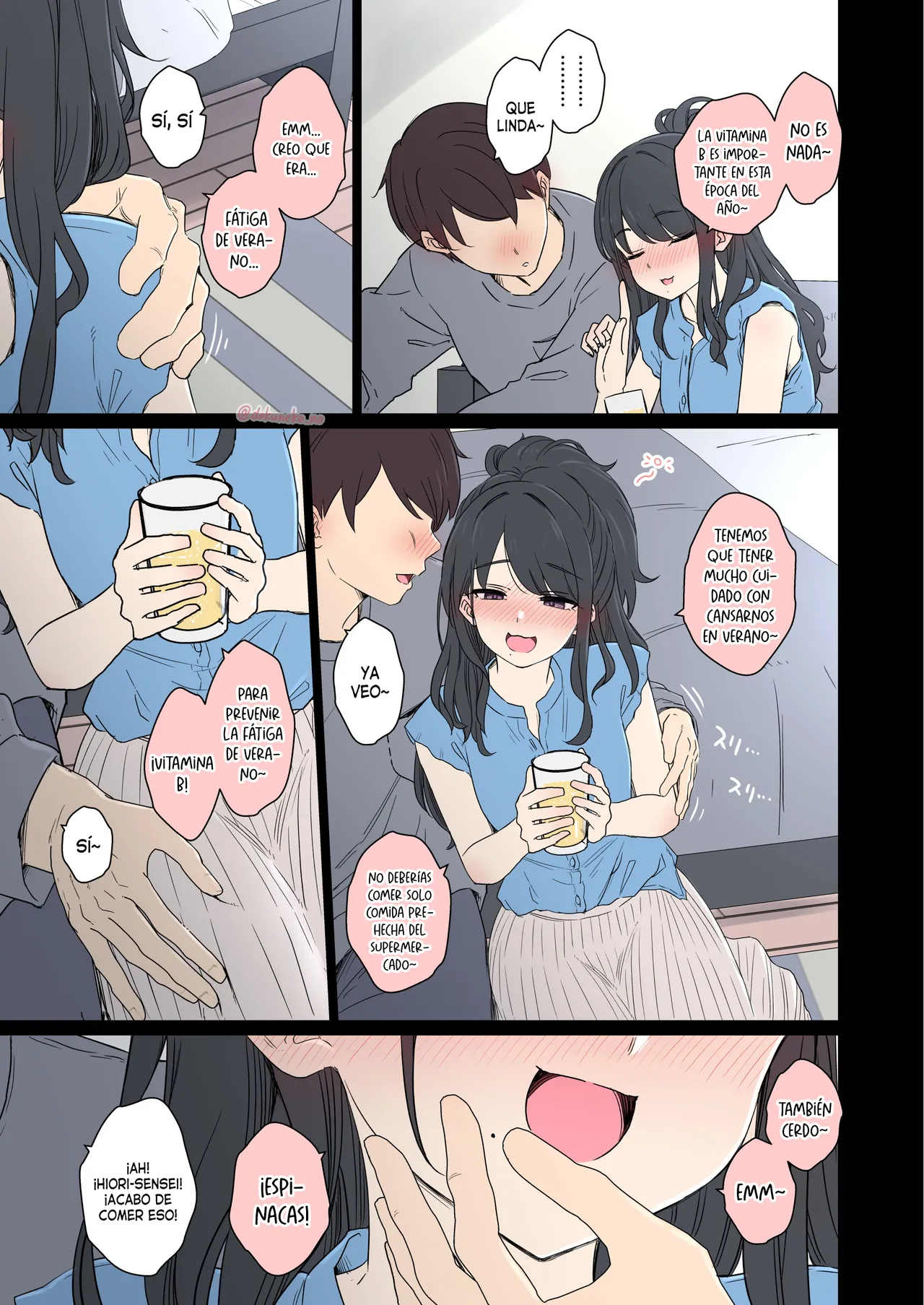 Kazano Hiori ni Warui Koto o Suru Hanashi  +  | Haciéndole cosas malas a Hiori Kazano page 6 full