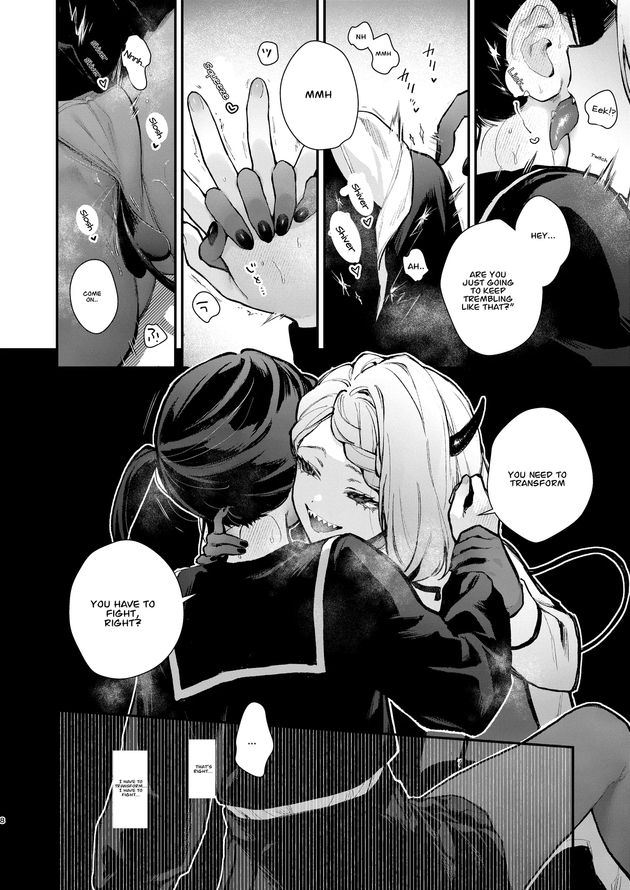 Mahou Shoujo ga Owaru Hi Kouhen: Zetsubou ni Oreru Kokoro | Magical girl's last day - Part 2 page 8 full