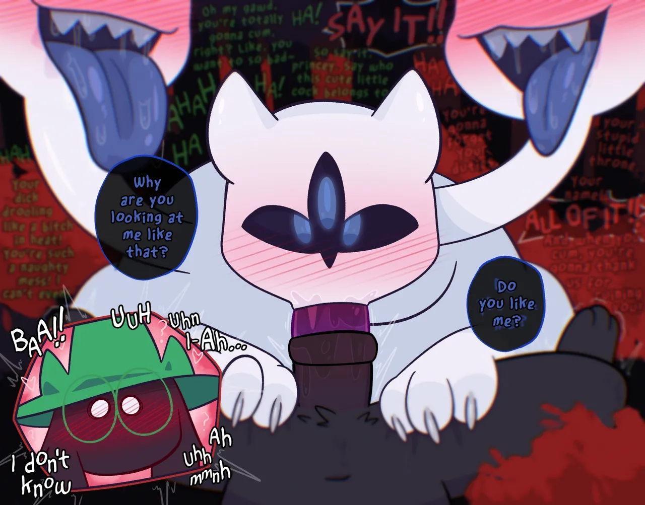 Ralsei x Clover page 6 full