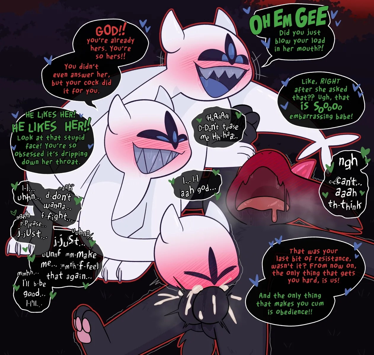 Ralsei x Clover page 7 full