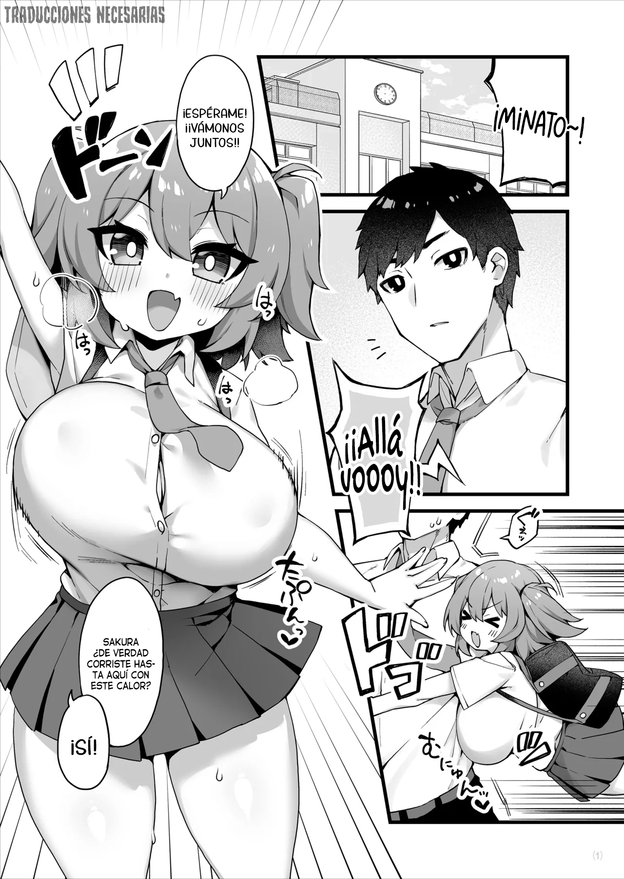 Oppai dake Seichou shita Osananajimi ga Mujikaku ni Seiyoku o Aotte Kuru | Mi amiga de la infancia, cuyos pechos son lo que más han crecido, despierta sin saberlo mi deseo sexual page 2 full