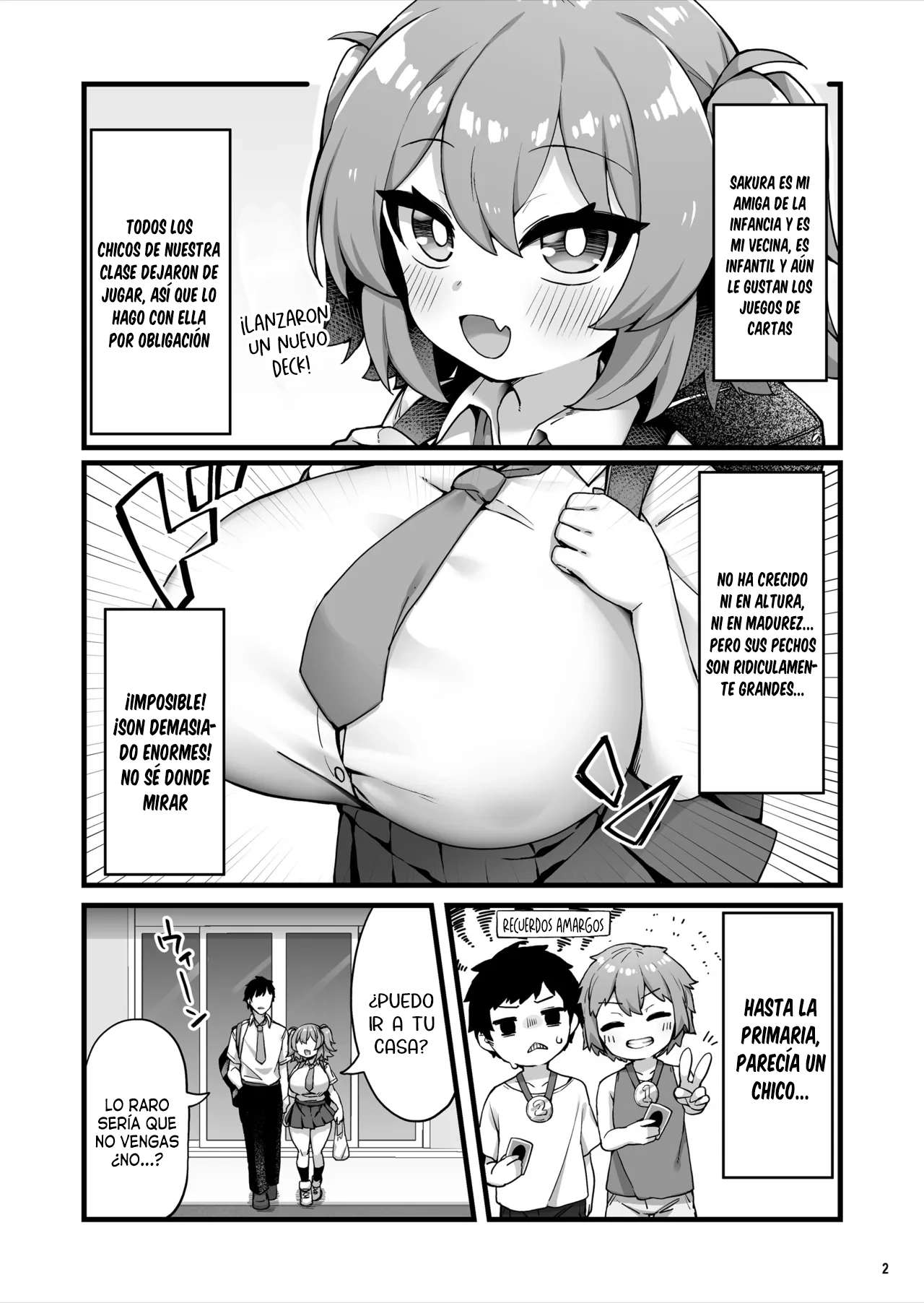 Oppai dake Seichou shita Osananajimi ga Mujikaku ni Seiyoku o Aotte Kuru | Mi amiga de la infancia, cuyos pechos son lo que más han crecido, despierta sin saberlo mi deseo sexual page 3 full