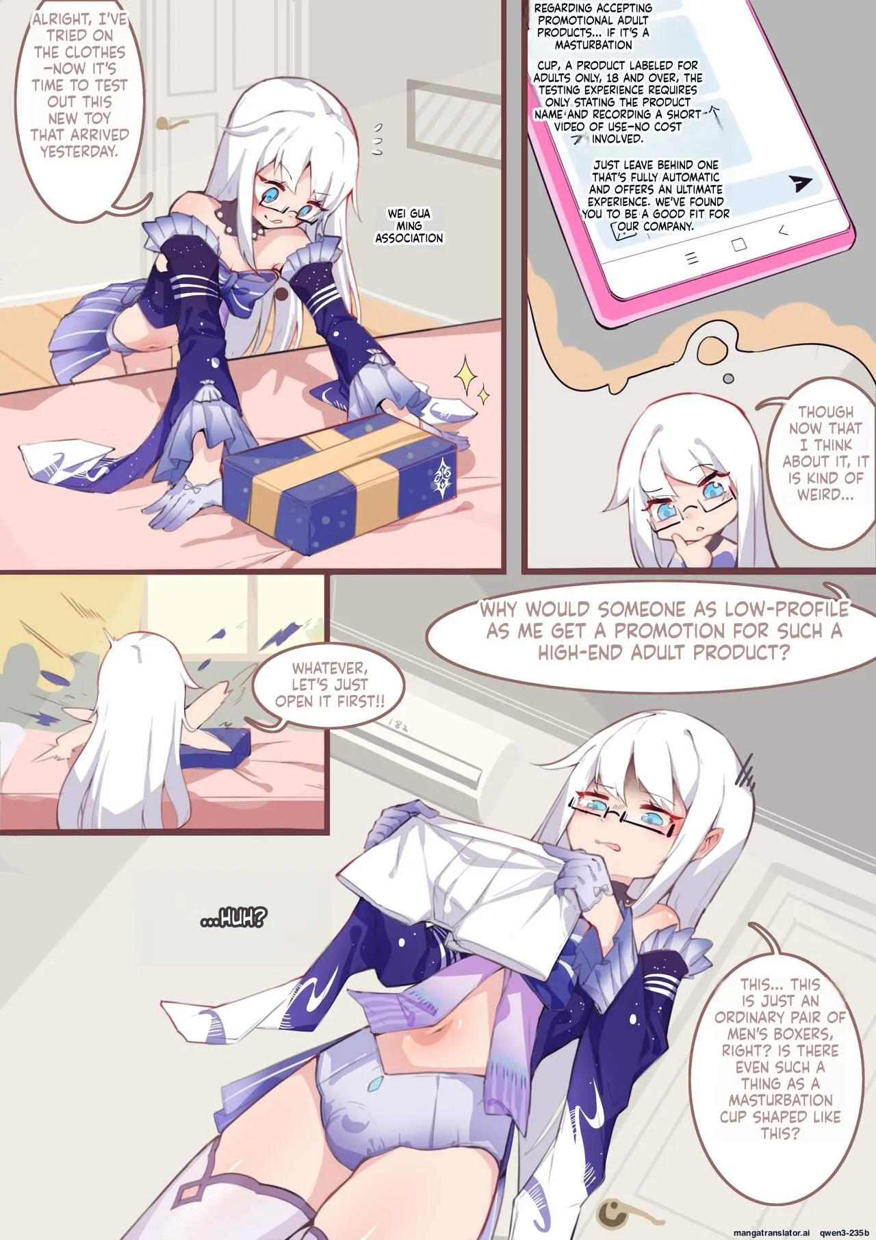 Long Yue's Daily Life 1 page 3 full