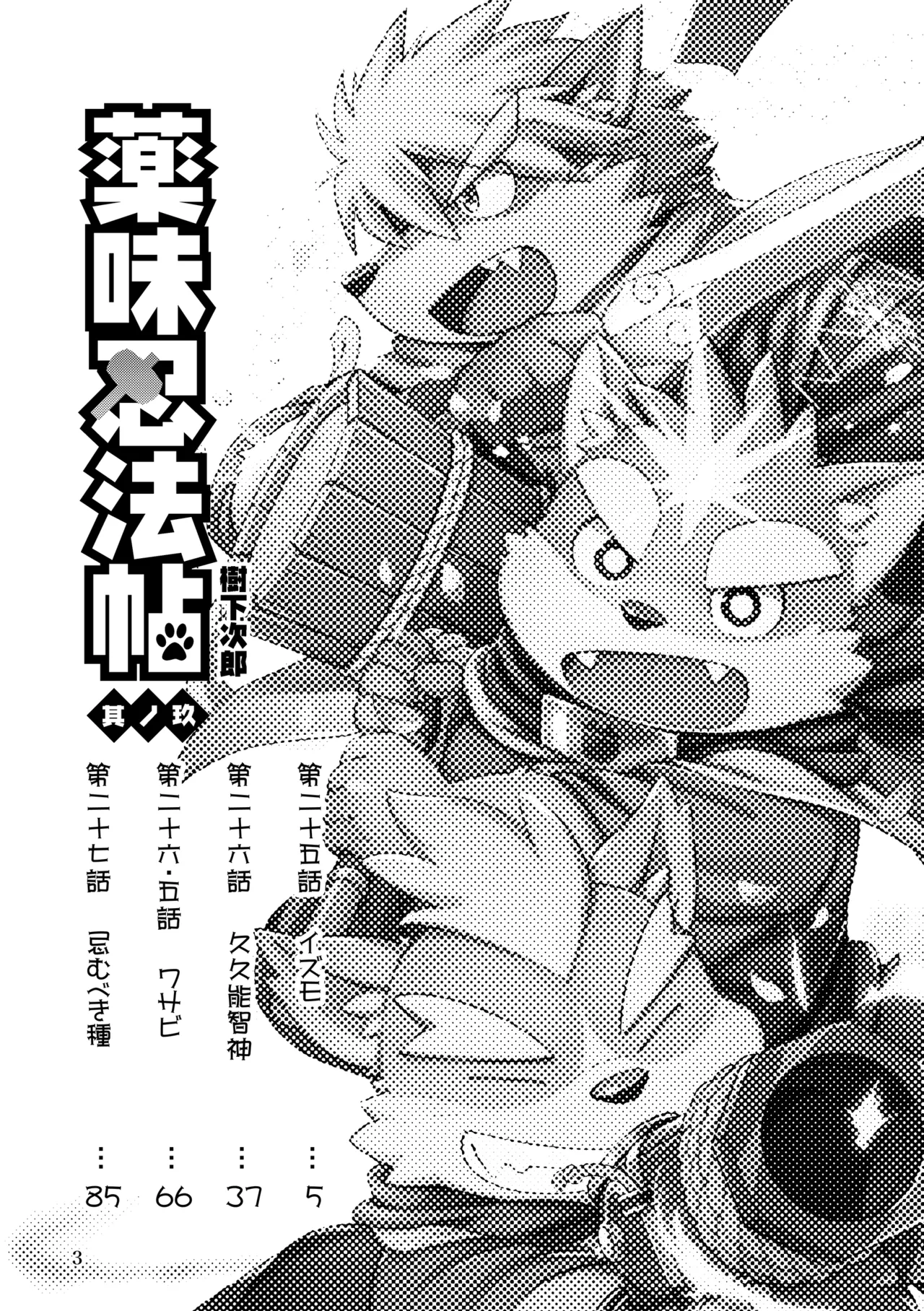 薬味忍法帖_其ノ9 page 3 full