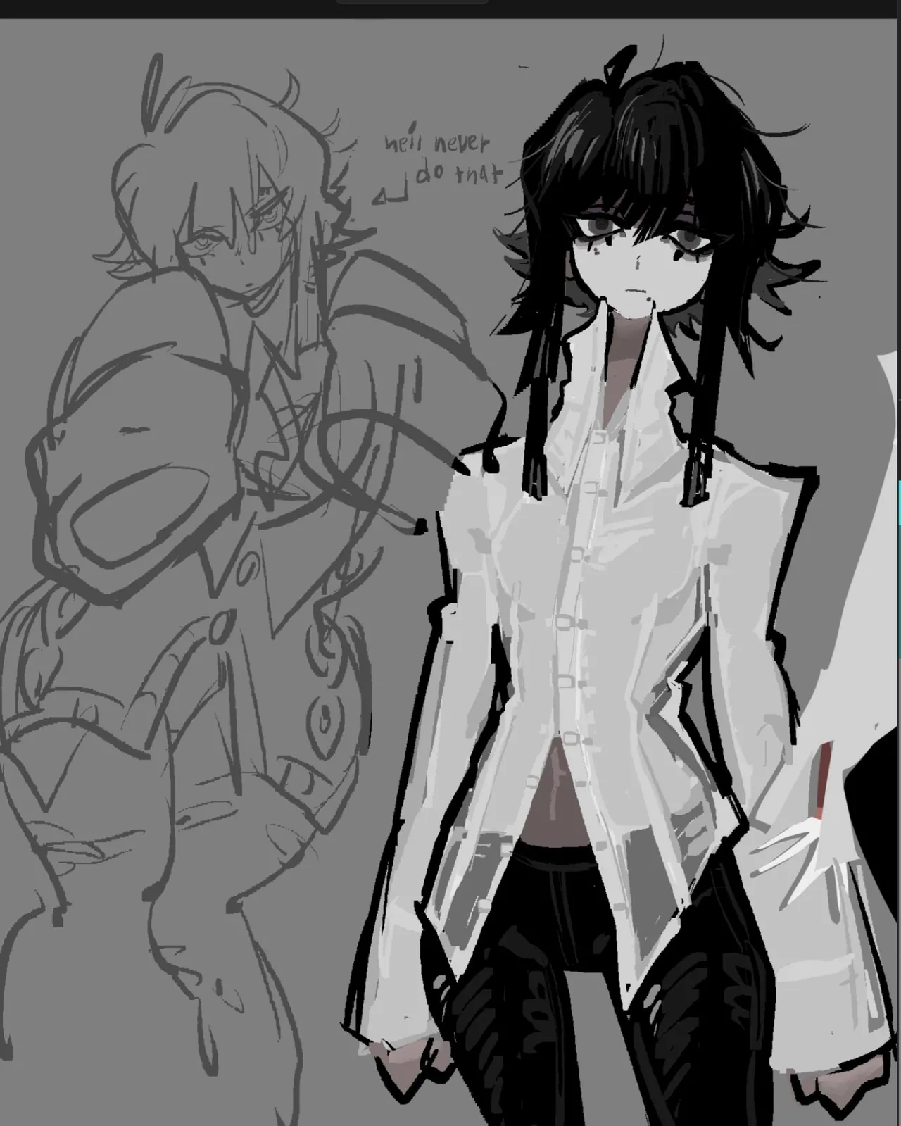artist:@rdiinmm oc saji page 1 full