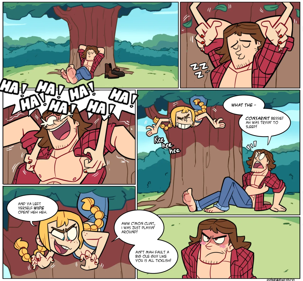 Hillbilly Hijinks page 2 full