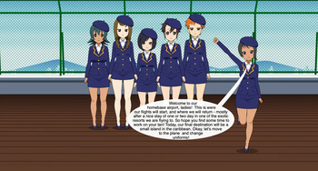 All Bald Airways - 02 - A flight to the caribbean cover