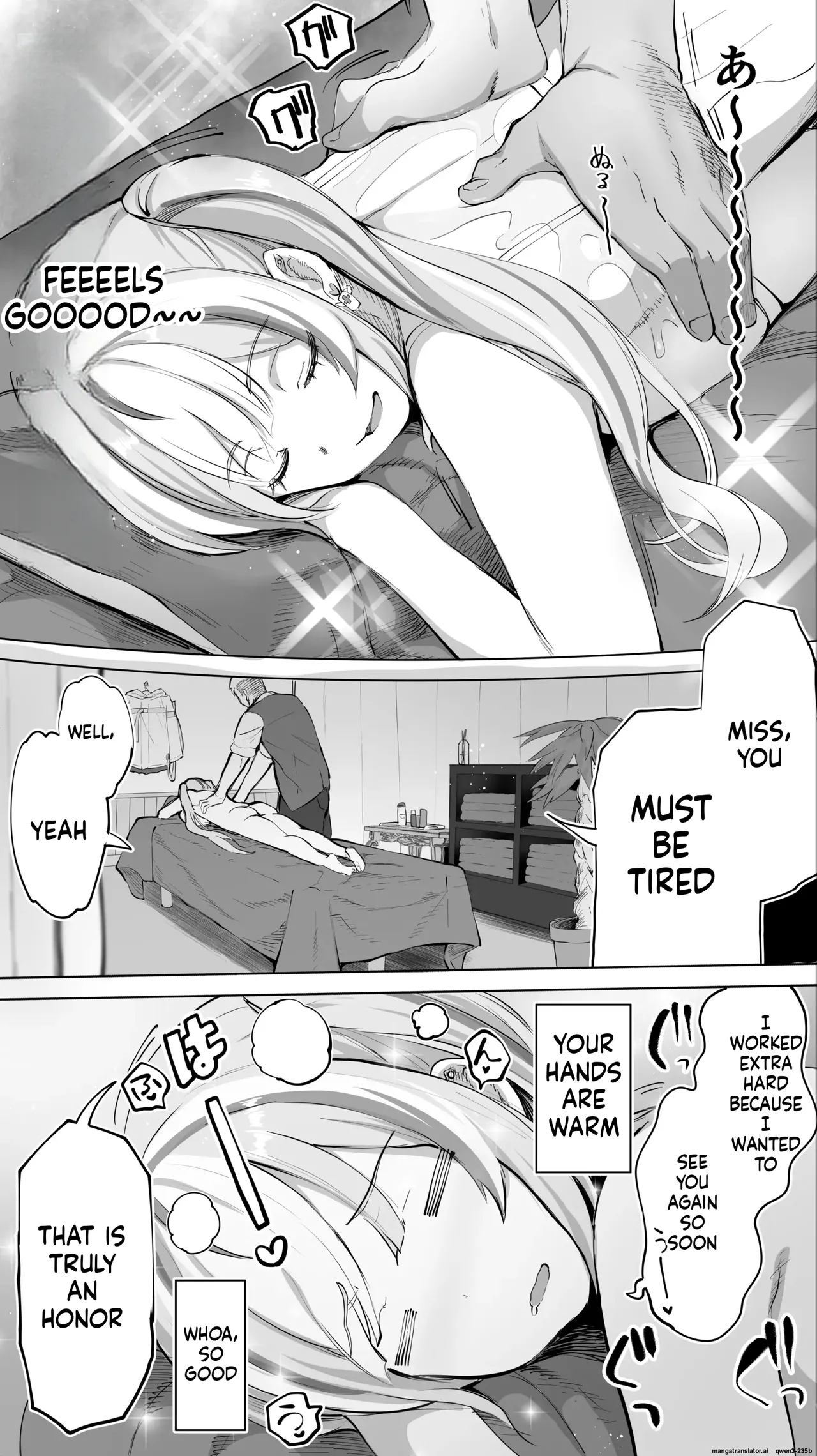 An "Angel-Style" Girl Succumbing to Orgasm-Inducing Hellish Massage ♥ page 12 full