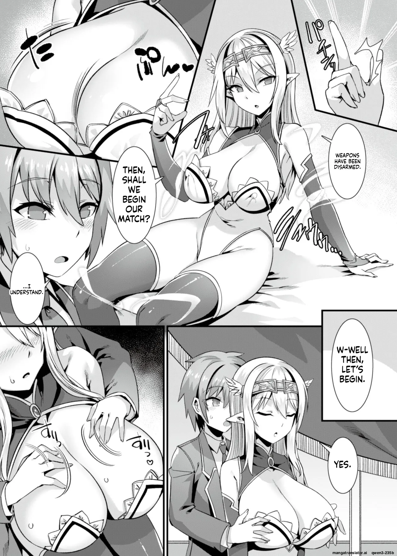 Kukkoro Himekishi no Kairaku Ahe-ochi Amaama Choukyou ~ Otoko ga Umarenai Isekai e Shoukan Sareta Ore ga Heroine o Ategawarete Kozukuri Ecchi 2 ~ page 10 full