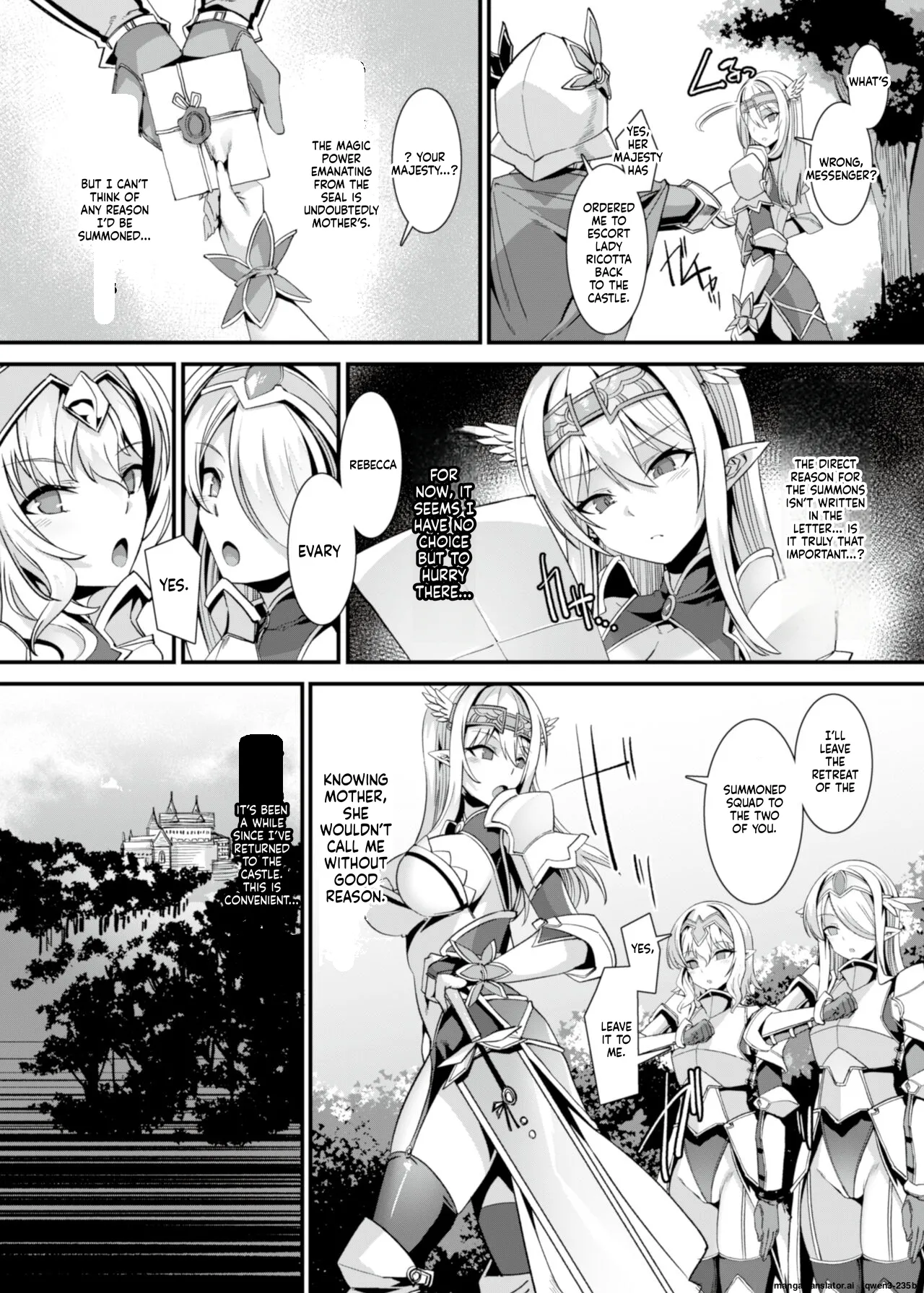 Kukkoro Himekishi no Kairaku Ahe-ochi Amaama Choukyou ~ Otoko ga Umarenai Isekai e Shoukan Sareta Ore ga Heroine o Ategawarete Kozukuri Ecchi 2 ~ page 5 full