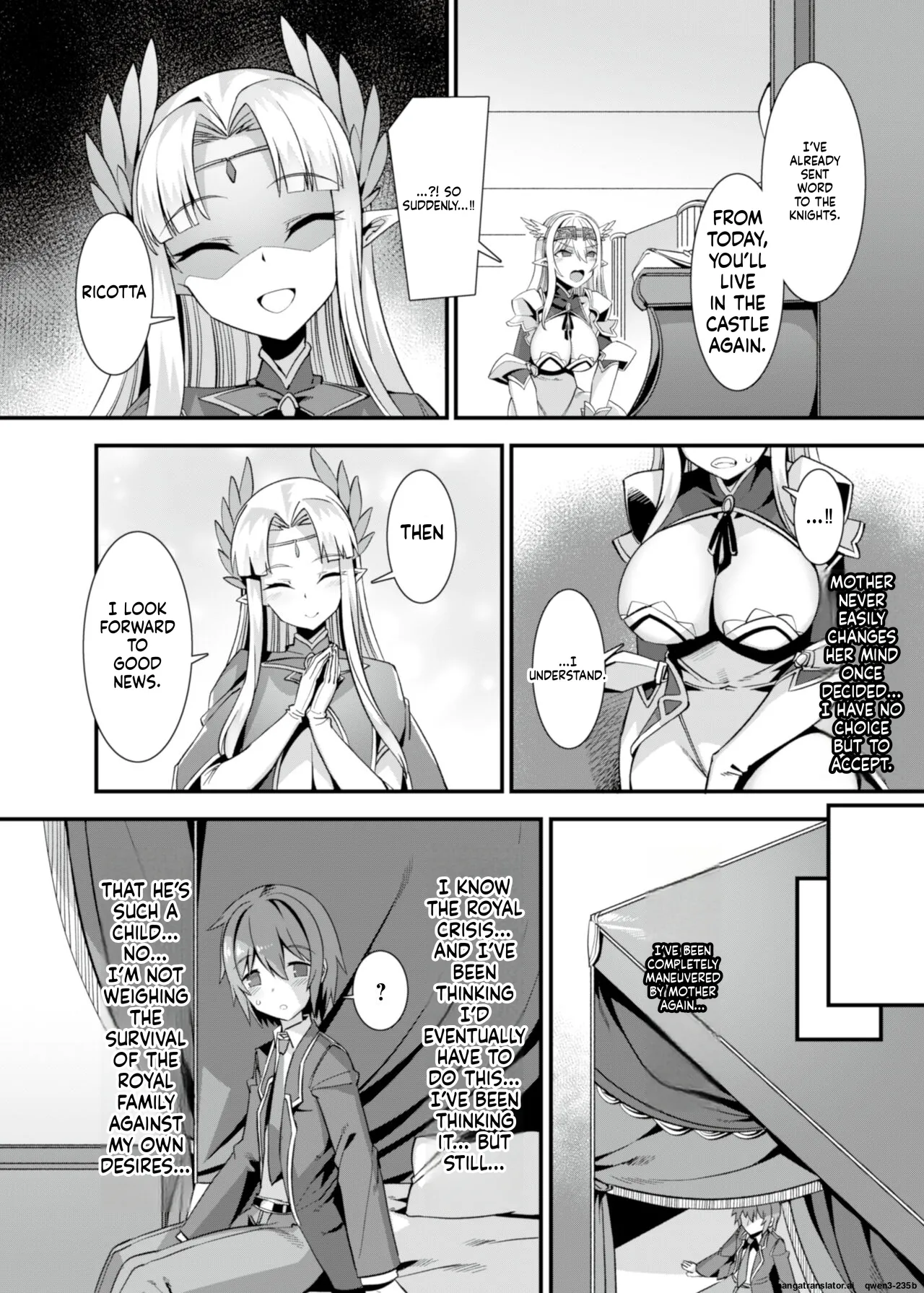 Kukkoro Himekishi no Kairaku Ahe-ochi Amaama Choukyou ~ Otoko ga Umarenai Isekai e Shoukan Sareta Ore ga Heroine o Ategawarete Kozukuri Ecchi 2 ~ page 7 full