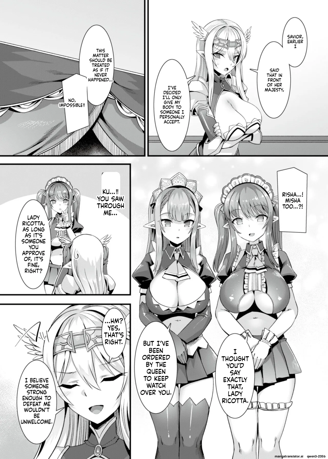 Kukkoro Himekishi no Kairaku Ahe-ochi Amaama Choukyou ~ Otoko ga Umarenai Isekai e Shoukan Sareta Ore ga Heroine o Ategawarete Kozukuri Ecchi 2 ~ page 8 full