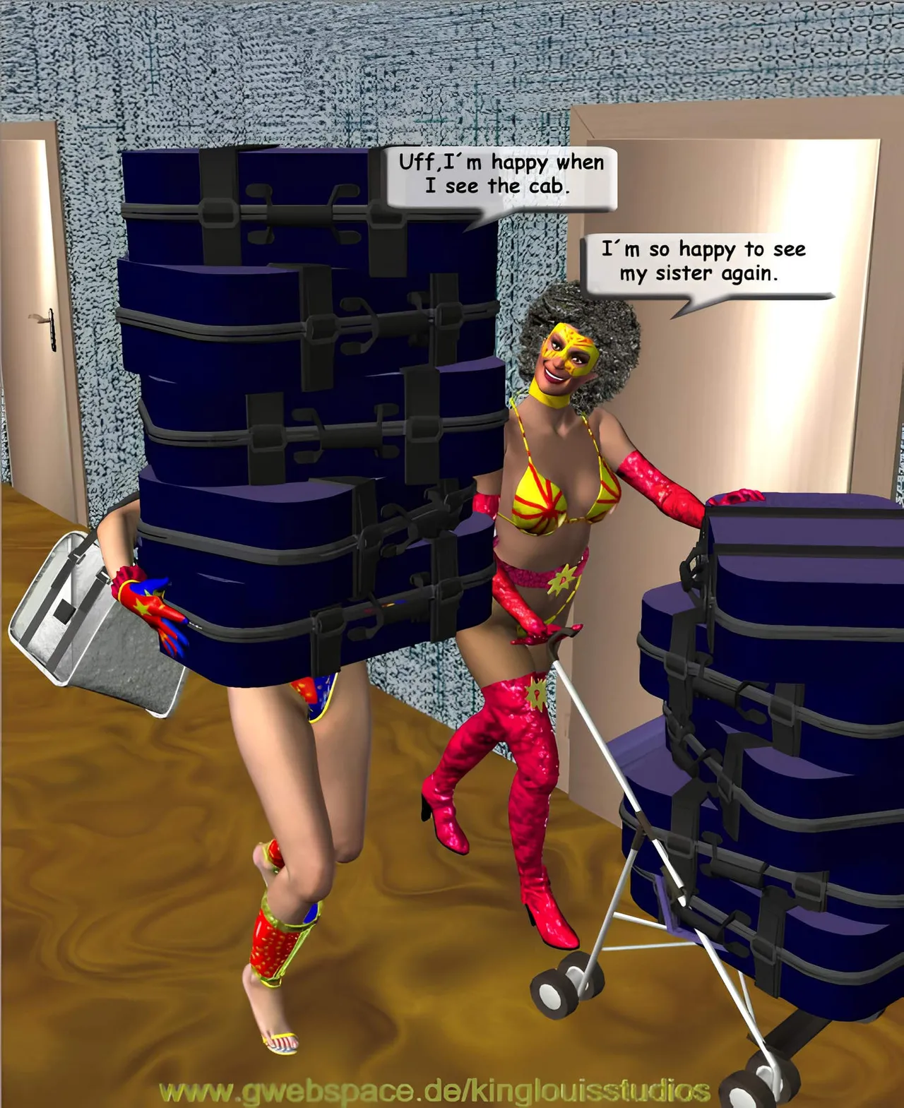 Wild Thing & Red Star - The first mission page 8 full