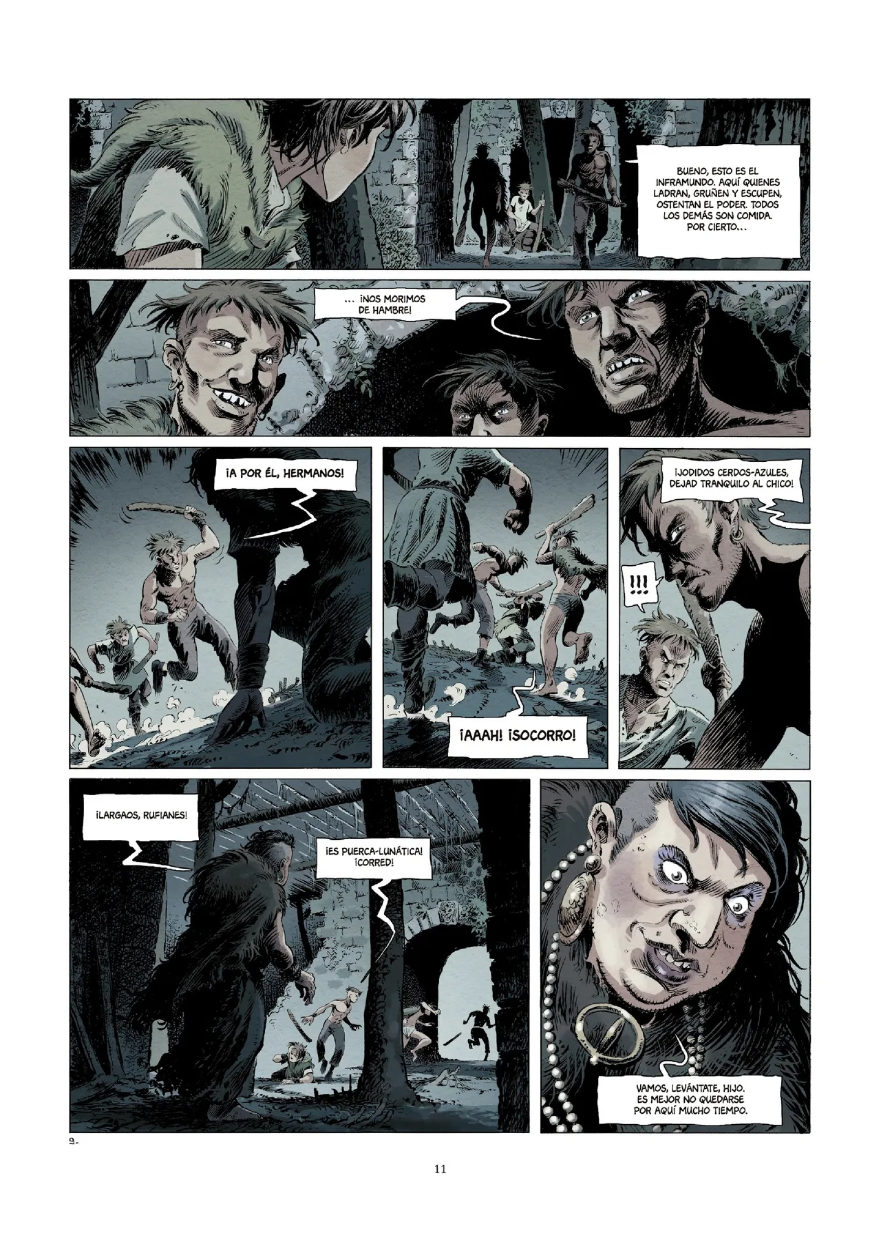 Layla - El Cuento del Pantano Escarlata page 11 full