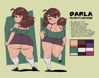 [JoaoPereiraCriacoes] Darla the Bratty Girlfriend (OC) cover
