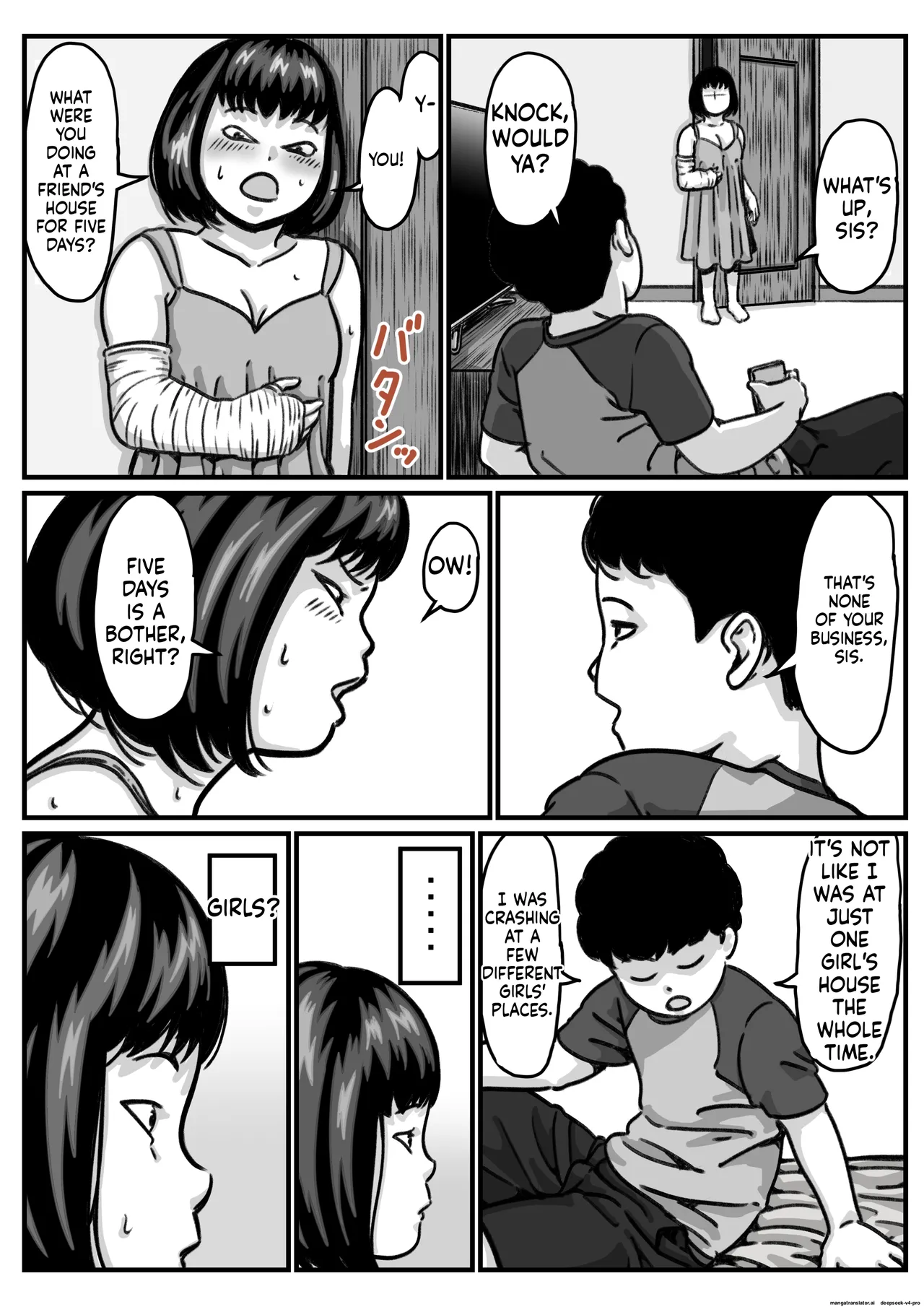 Ryouude ga Tsukaenaku nattara Otouto ga Choushi ni Noridashita! part4 page 10 full