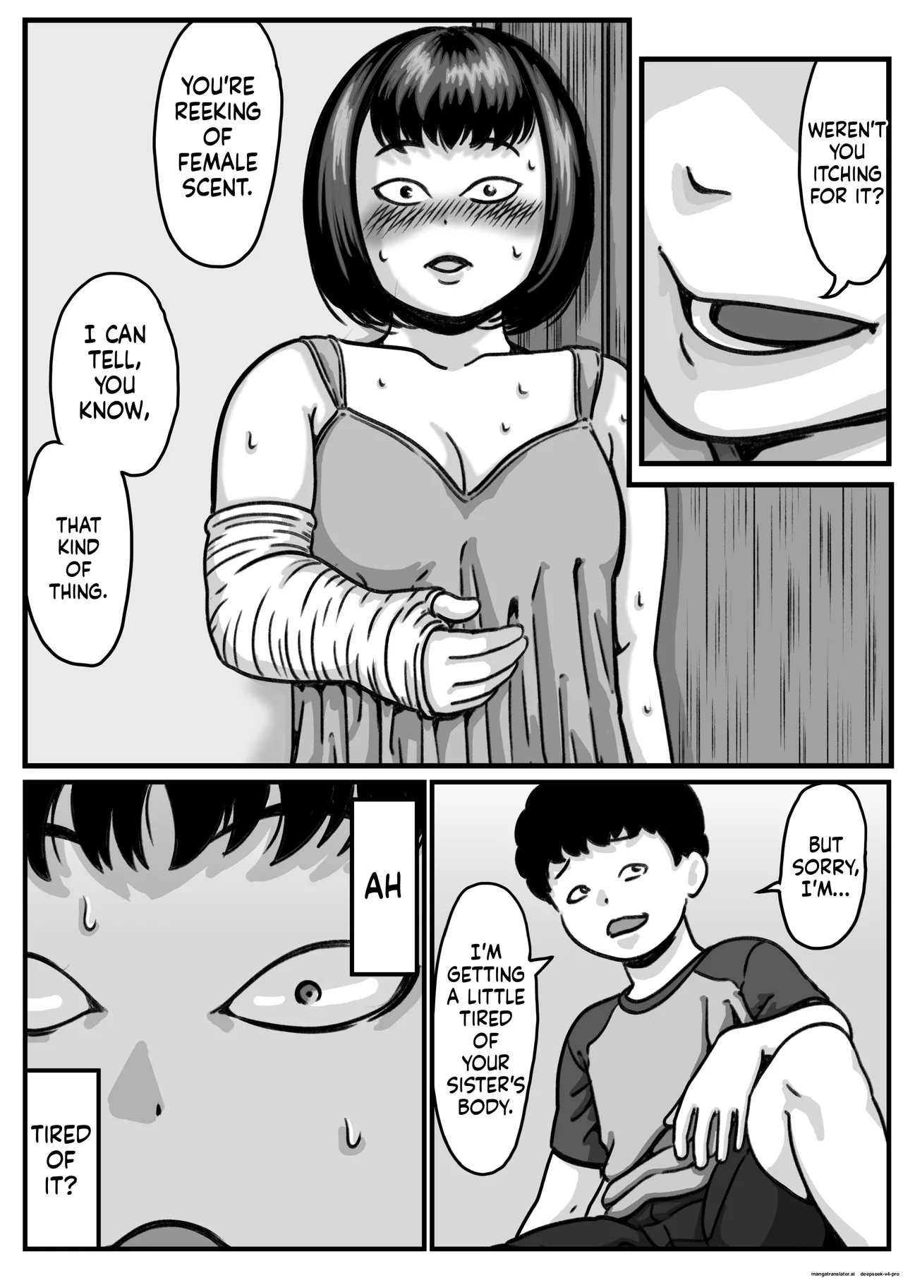Ryouude ga Tsukaenaku nattara Otouto ga Choushi ni Noridashita! part4 page 12 full