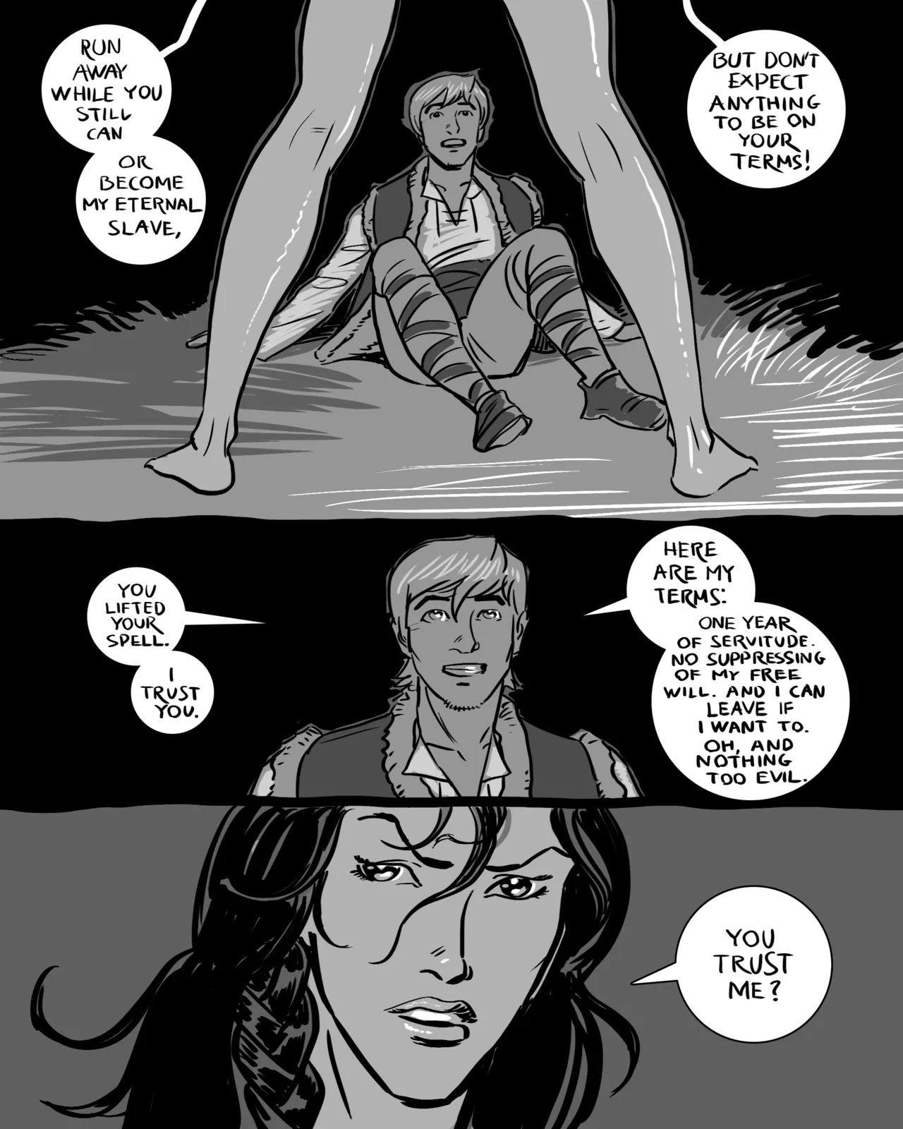 The Witch and Her Boy page 12 full