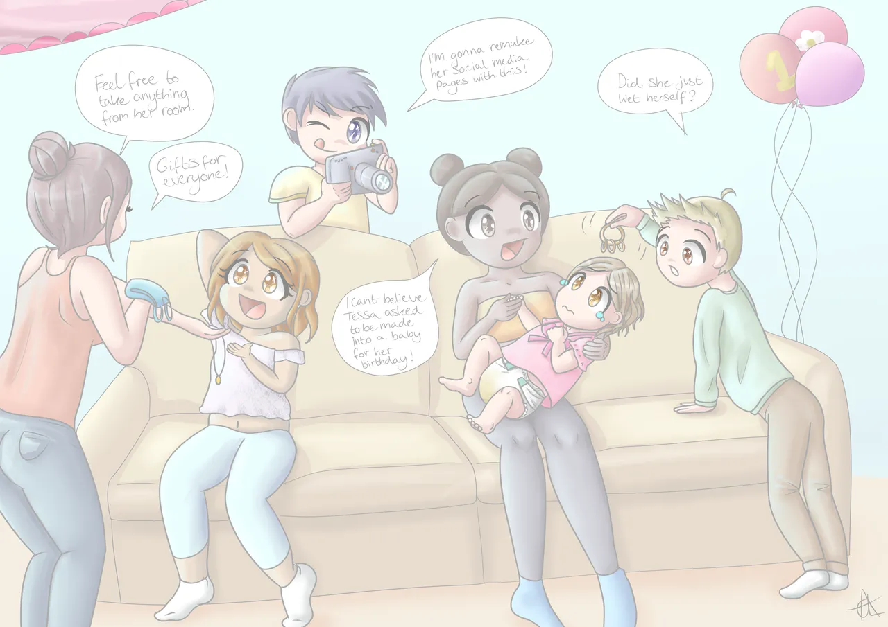 Baby Sapling - Age Regression, ABDL page 4 full